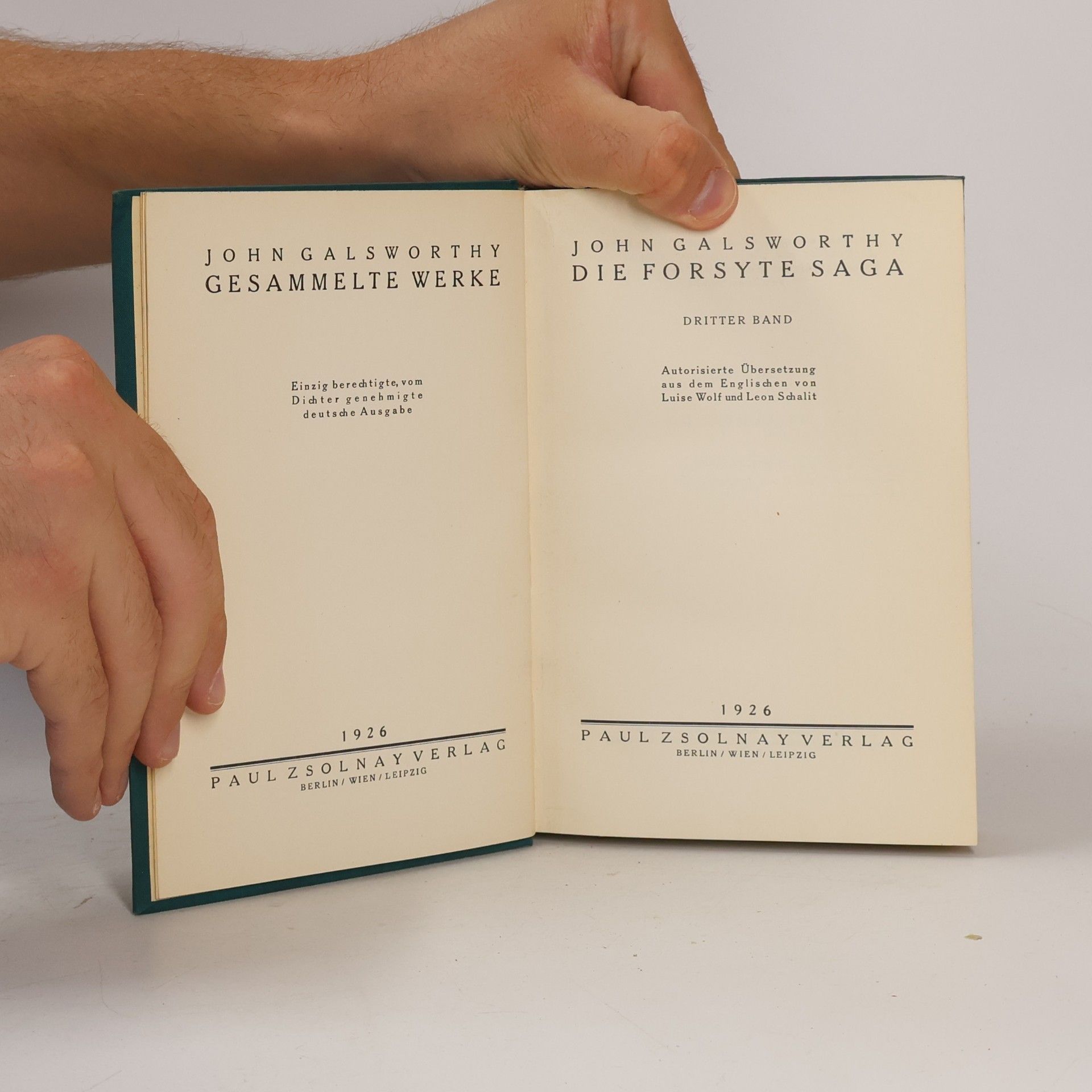 John Galsworthy Die Forsyte Saga