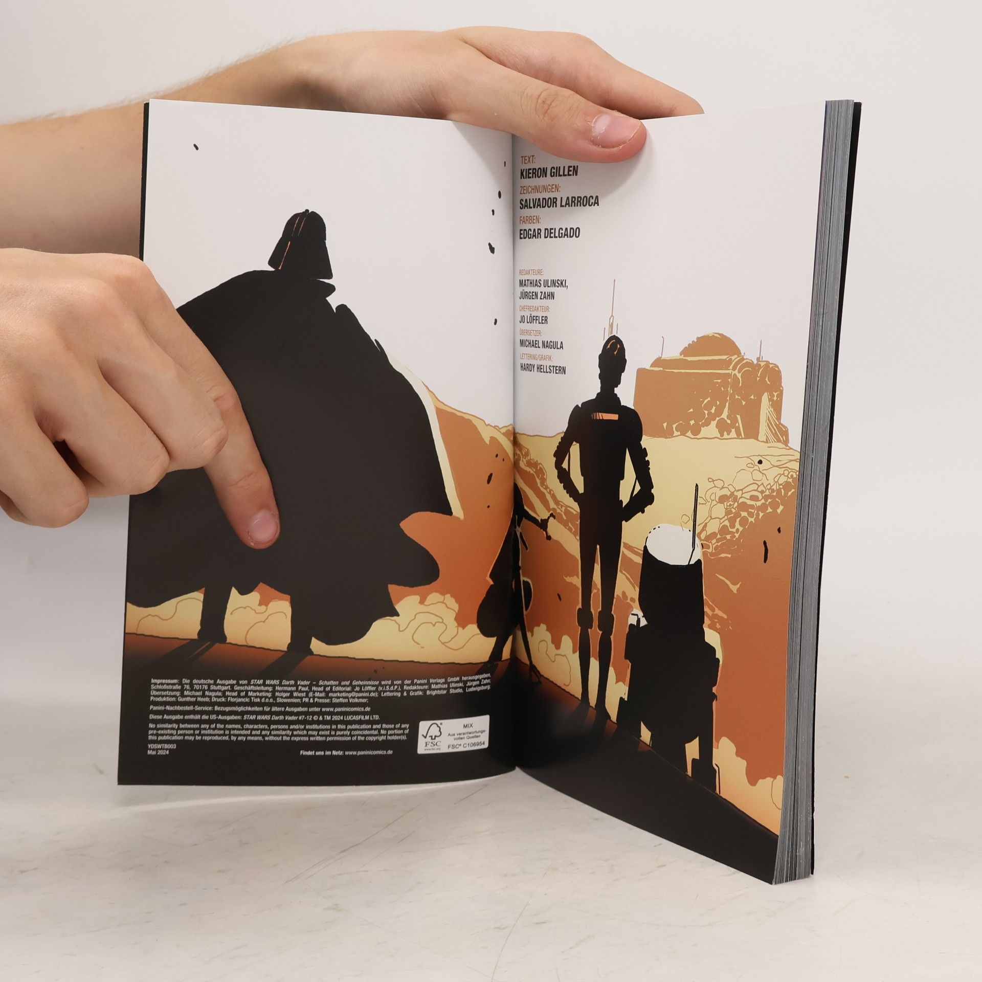 Kieron Gillen Star Wars: Darth Vader – Schatten und Geheimnisse