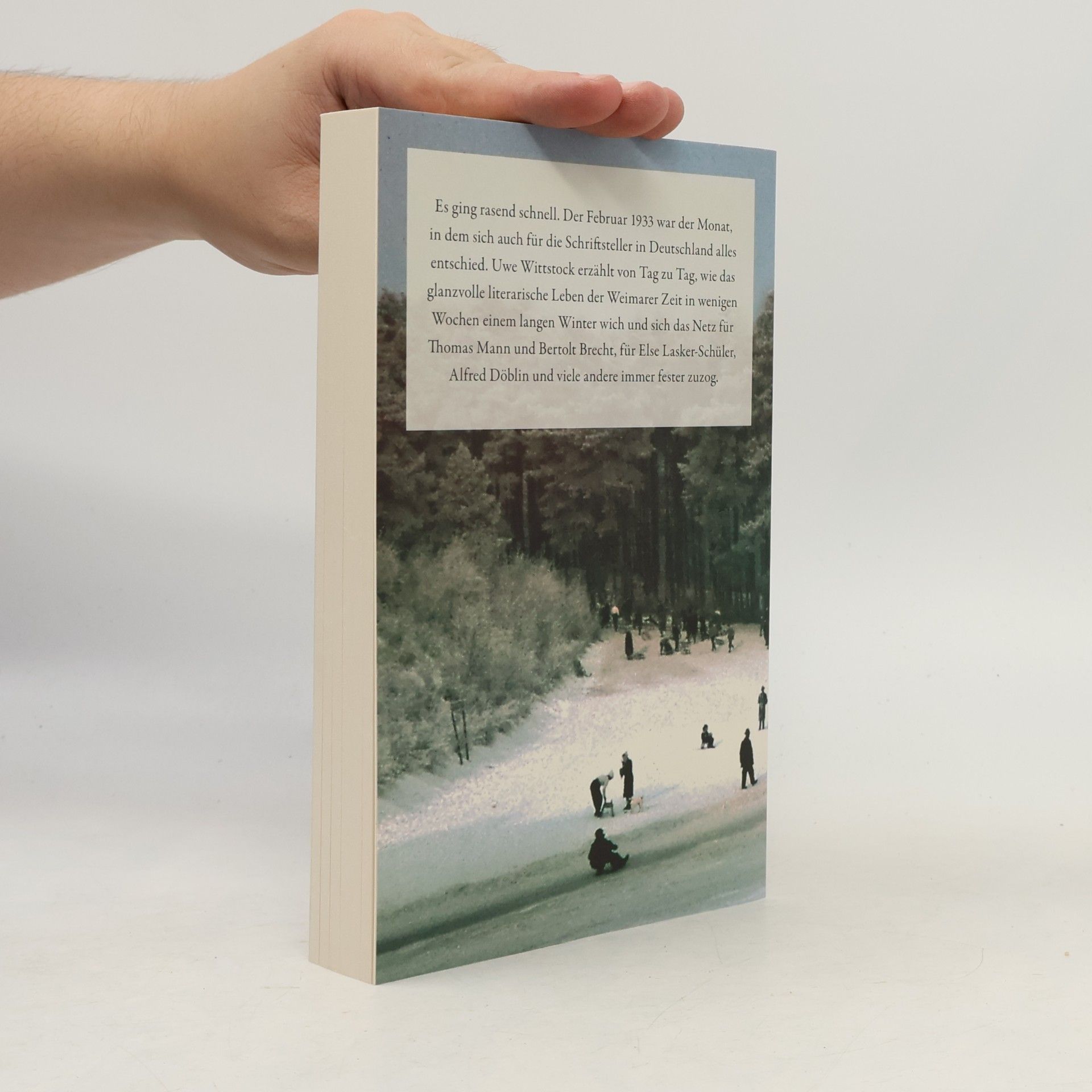 Uwe Wittstock Februar 33: Der Winter der Literatur