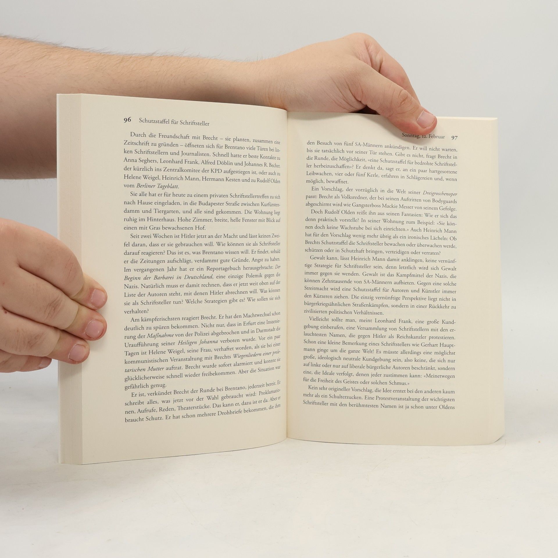 Uwe Wittstock Februar 33: Der Winter der Literatur