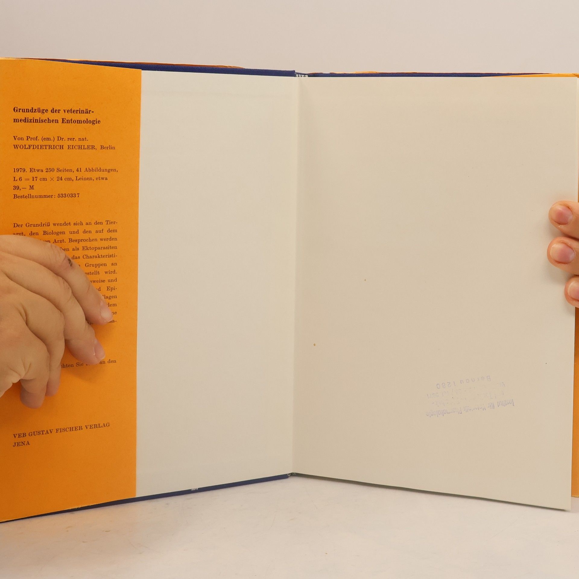 Günter Mehlhorn Lehrbuch der Tierhygiene. Teil II