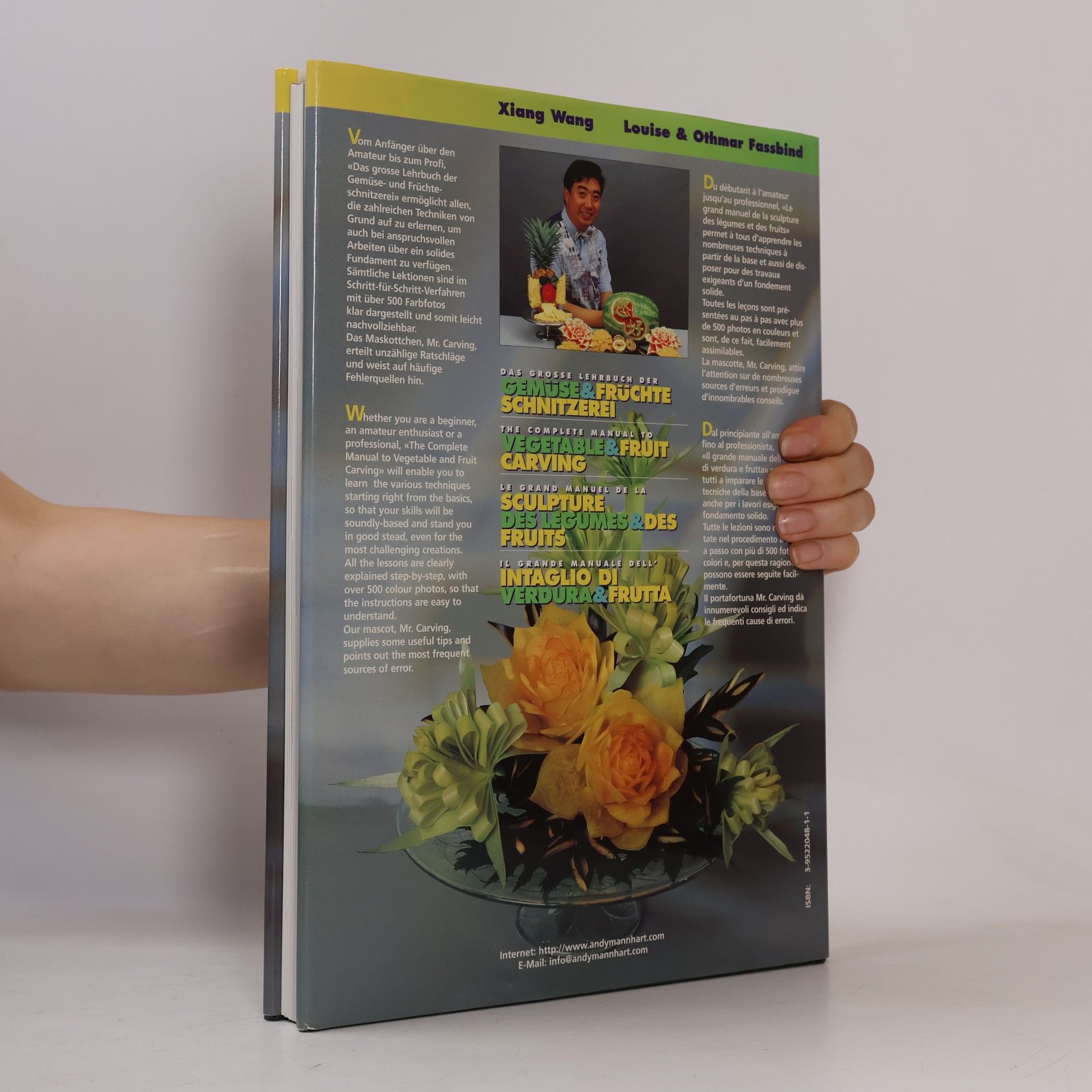 Xiang Wang Das grosse Lehrbuch der Gemüse- & Früchte-Schnitzerei
