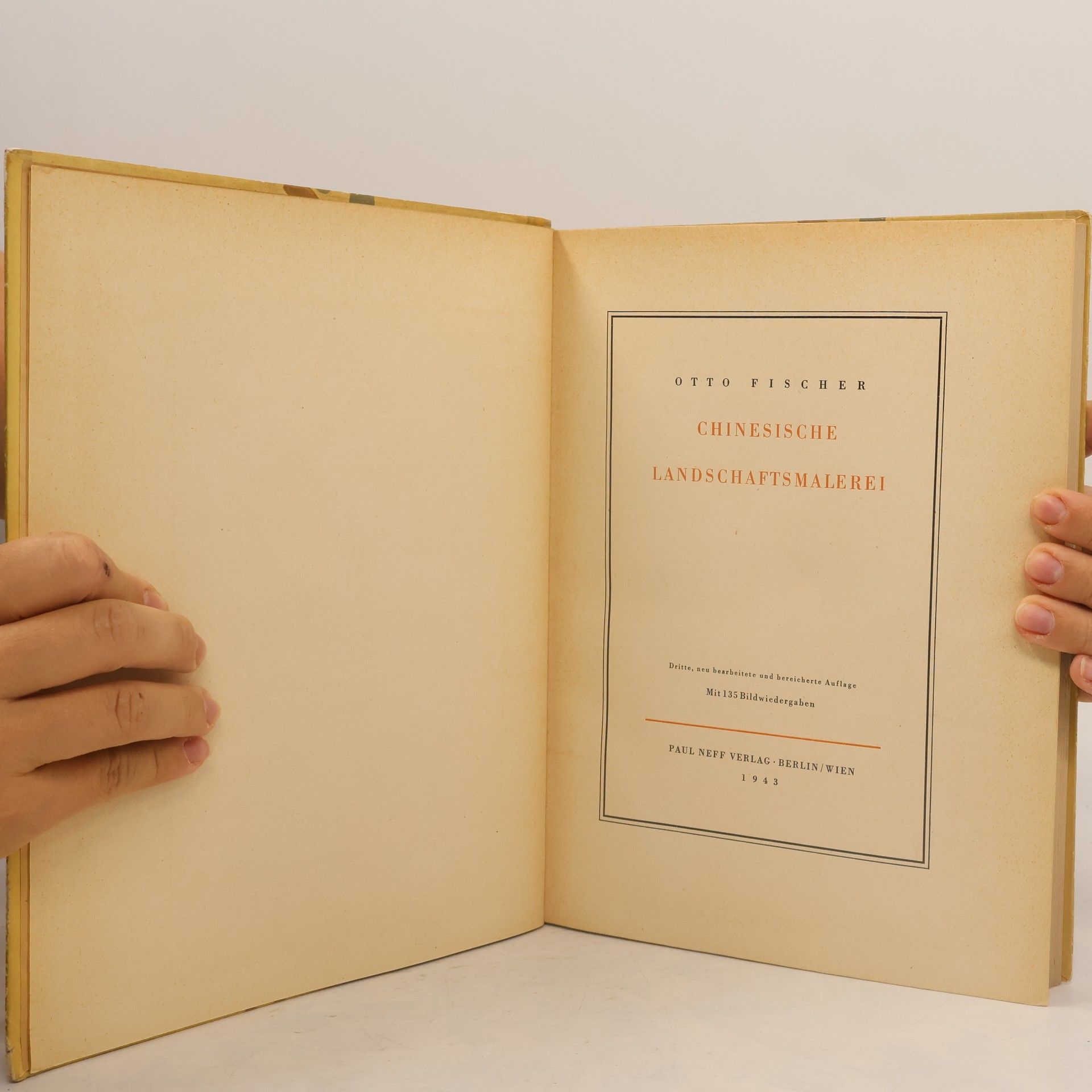 Otto Fischer Chinesische Landschaftsmalerei