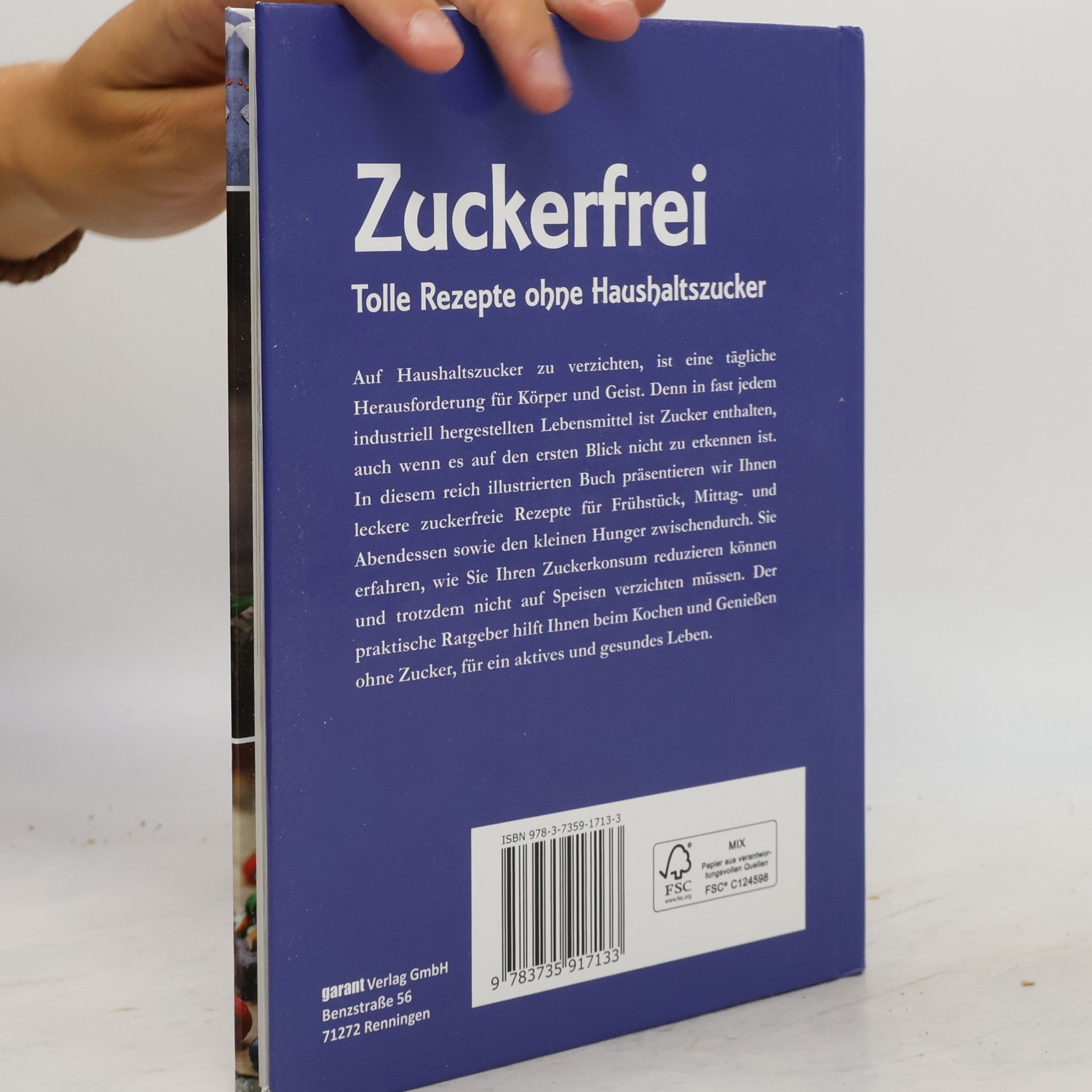 Zuckerfrei - tolle Rezepte ohne Haushaltszucker