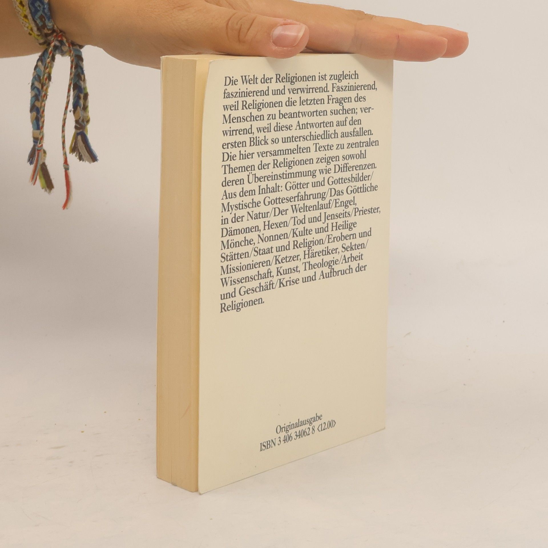 Stephan Wehowsky Die Welt der Religionen : ein Lesenbuch