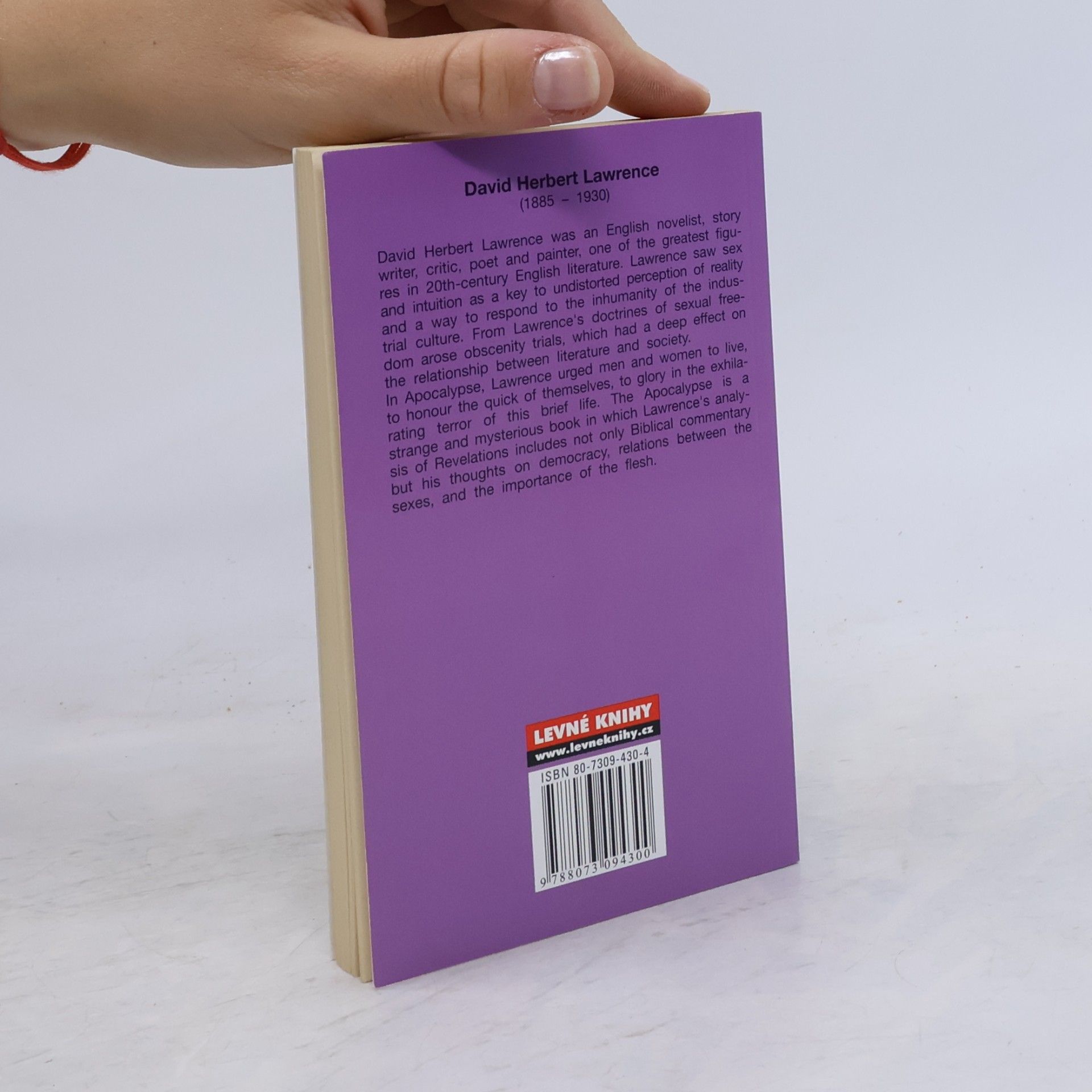 David Herbert Lawrence Apocalypse