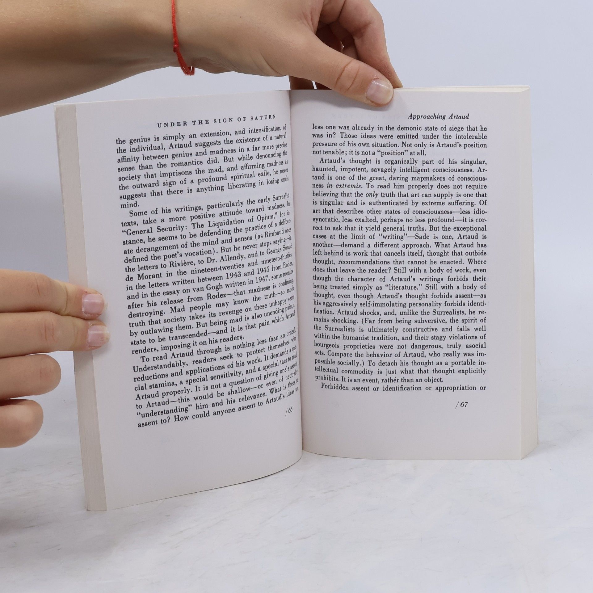Susan Sontagová Modern Classics: Under the Sign of Saturn