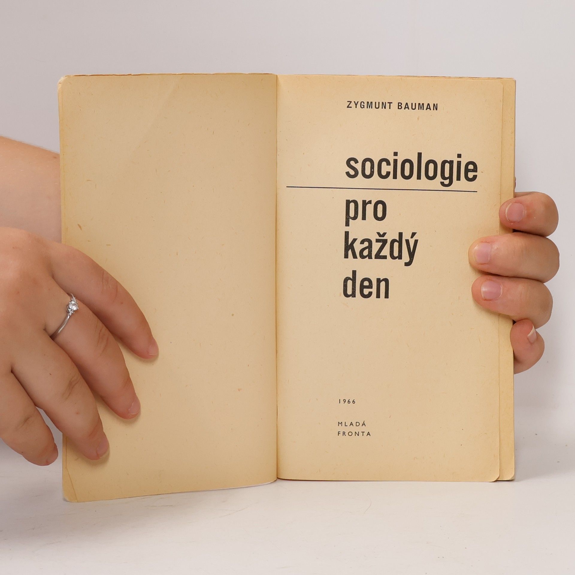 Zygmunt Bauman Sociologie pro každý den