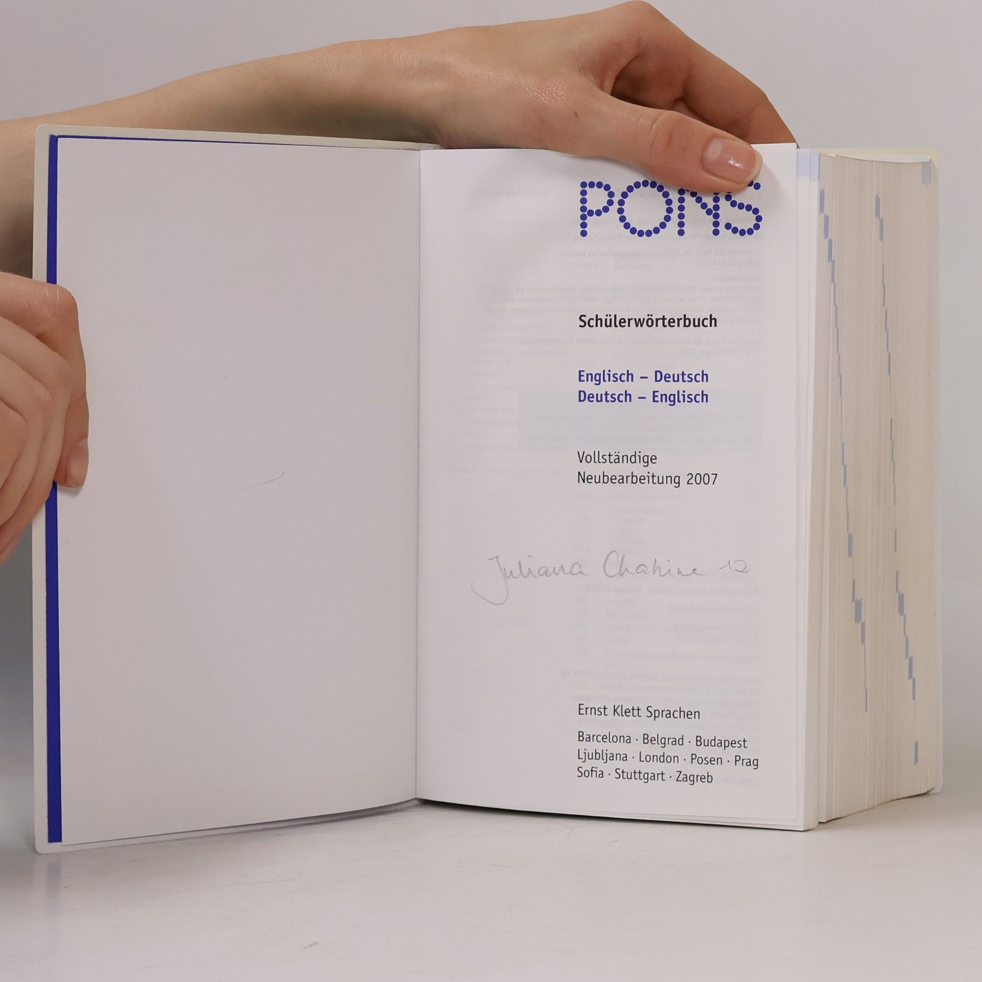 Evelyn Agbaria PONS Schülerwörterbuch
