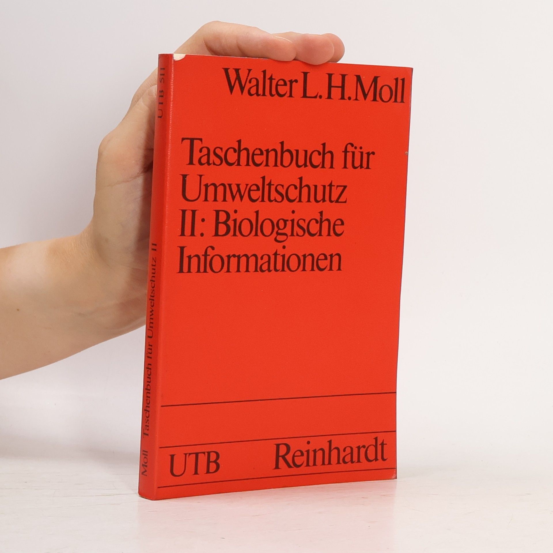 Walter L. H. Moll Taschenbuch für Umweltschutz