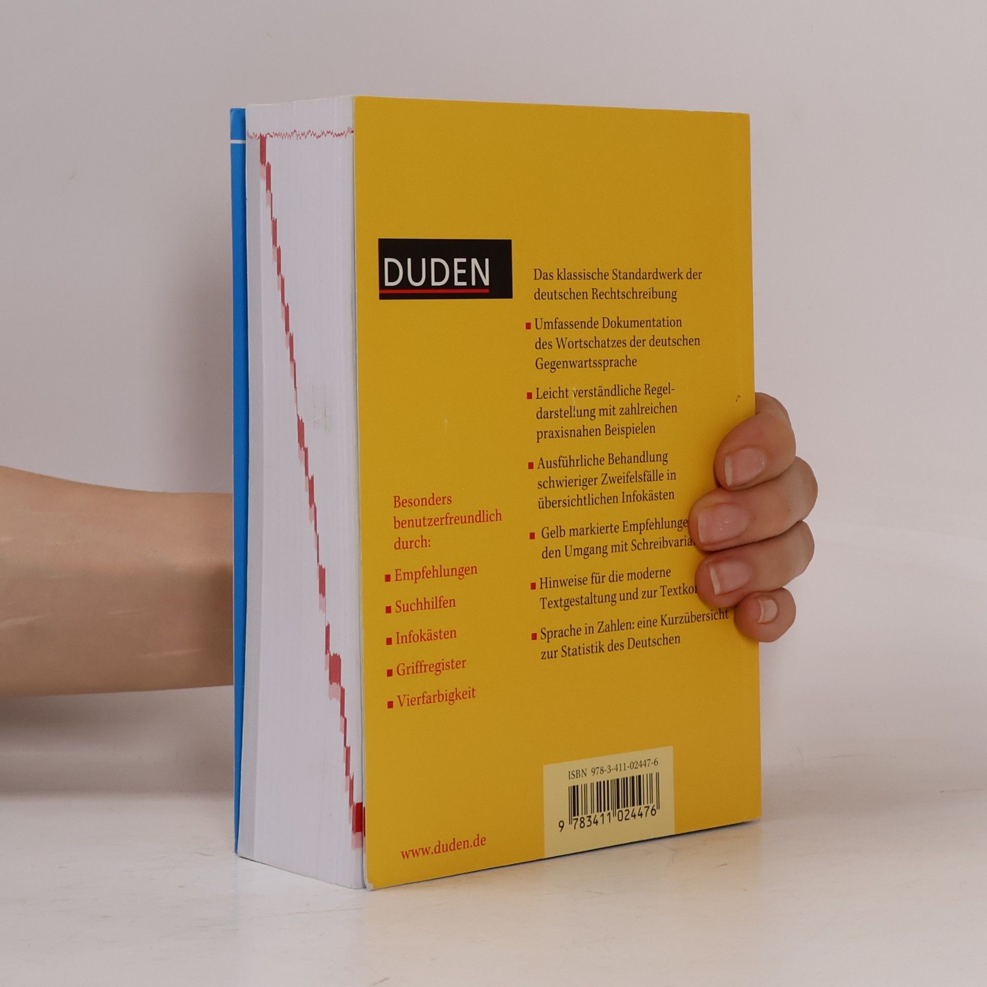 Kolektiv autorů Duden - die deutsche Rechtschreibung