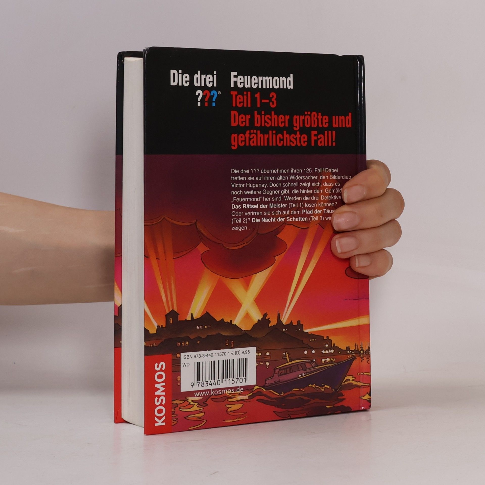 André Marx Die drei ??? - Feuermond