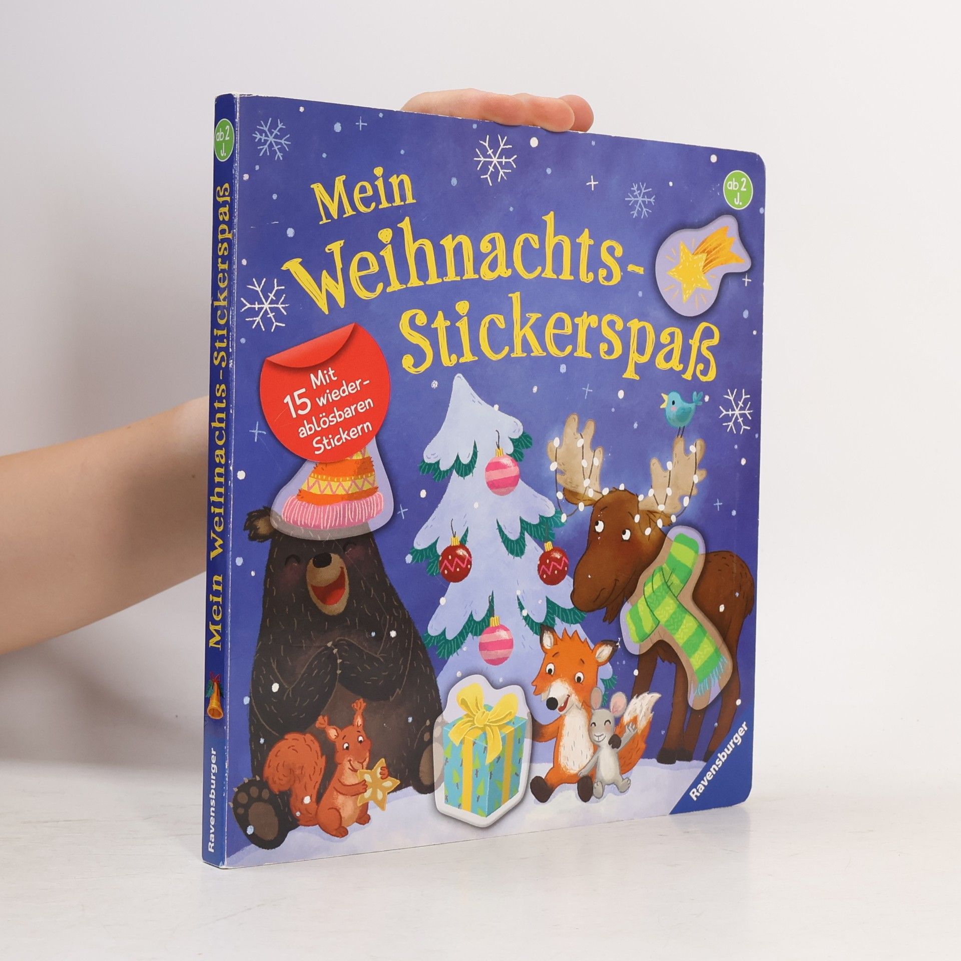 Christine Faust Mein Weihnachts-Stickerspaß