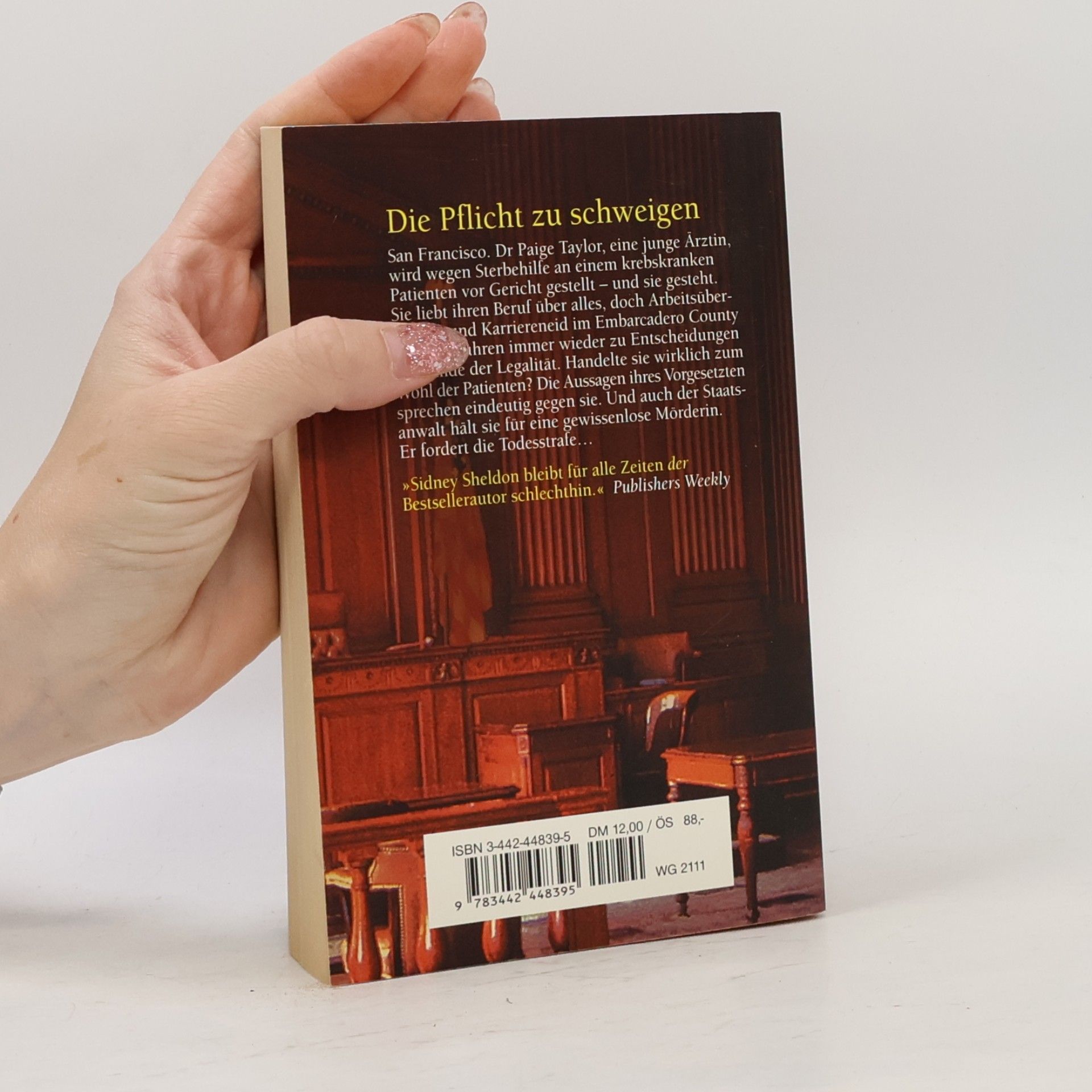 Sidney Sheldon Die Pflicht zu schweigen