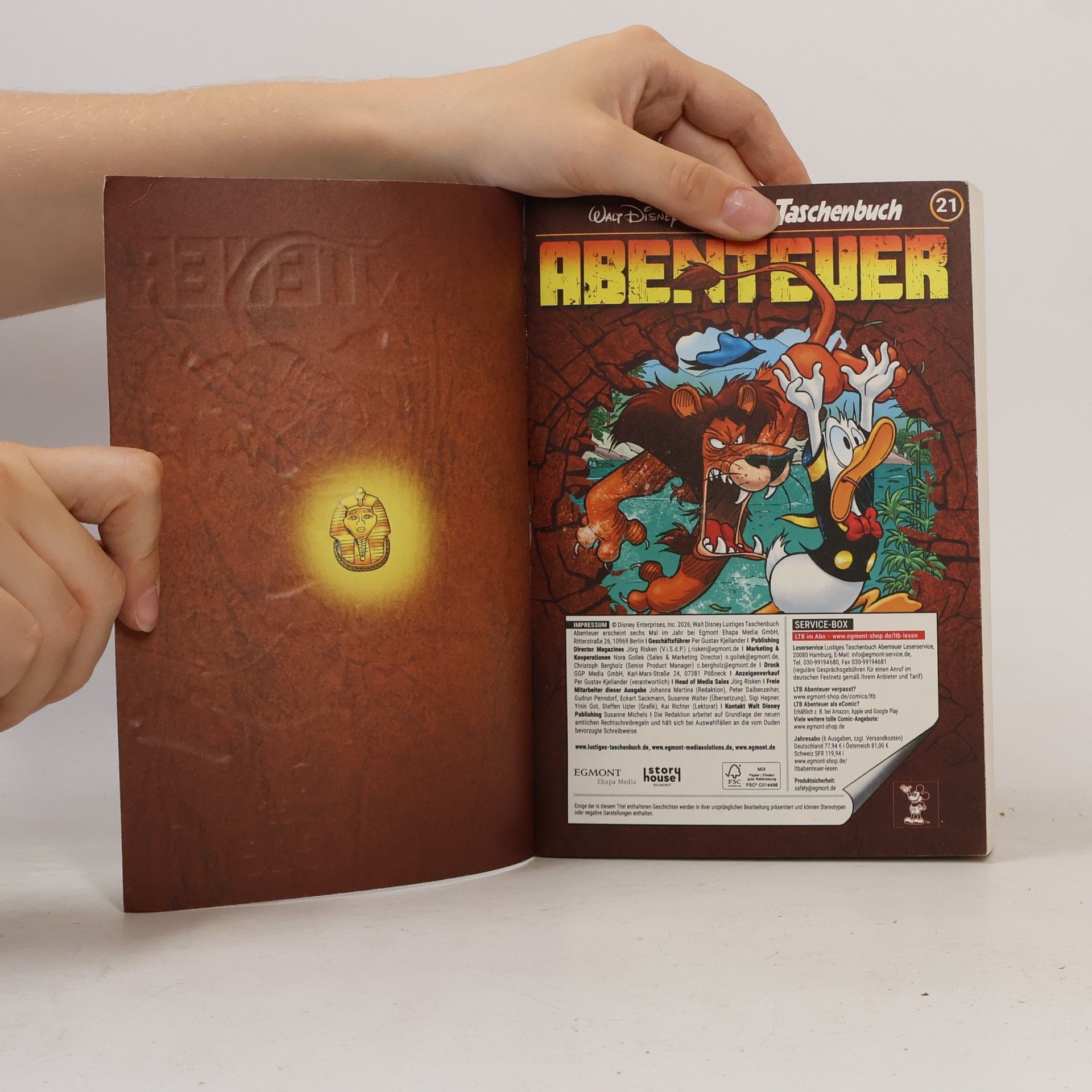 Autores varios Lustiges Taschenbuch Abenteuer 21