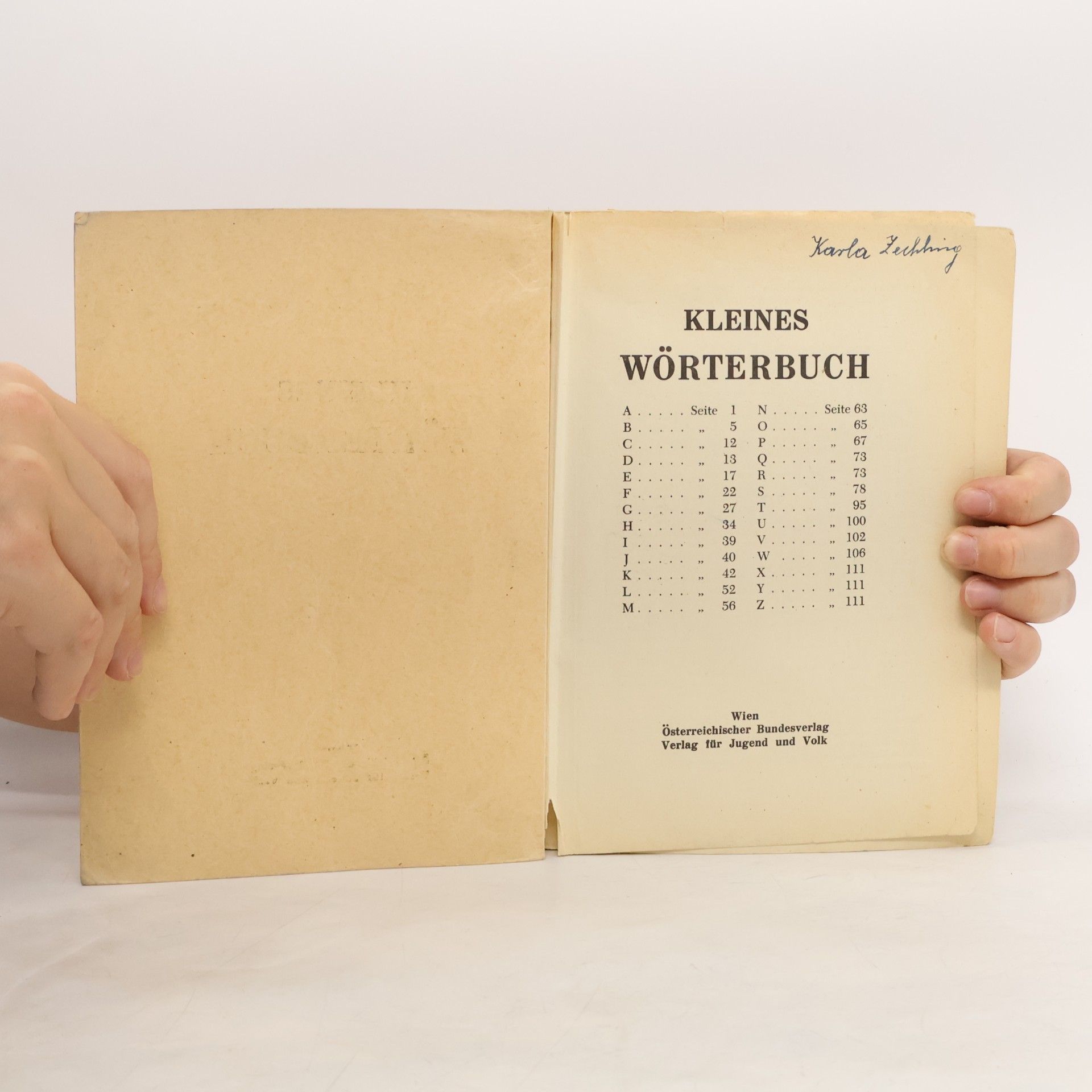 Autorenkollektiv Kleines Wörterbuch
