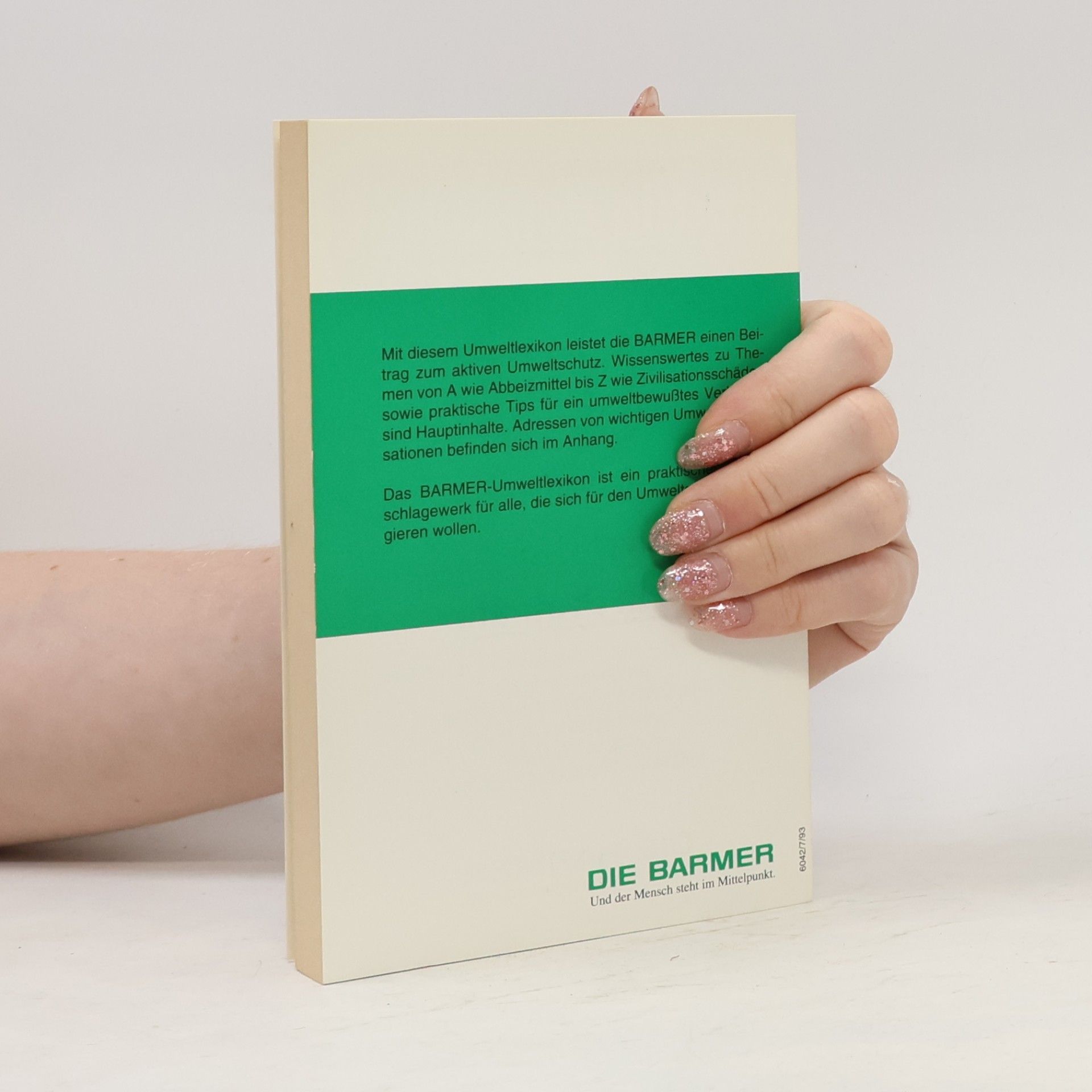 Hans Jägemann Das BARMER-Umweltlexikon von A - Z