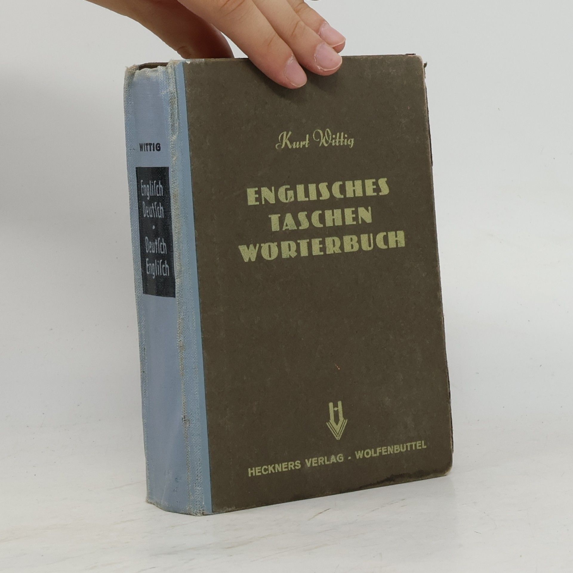 Kurt Wittig Englisches Taschen Wörterbuch