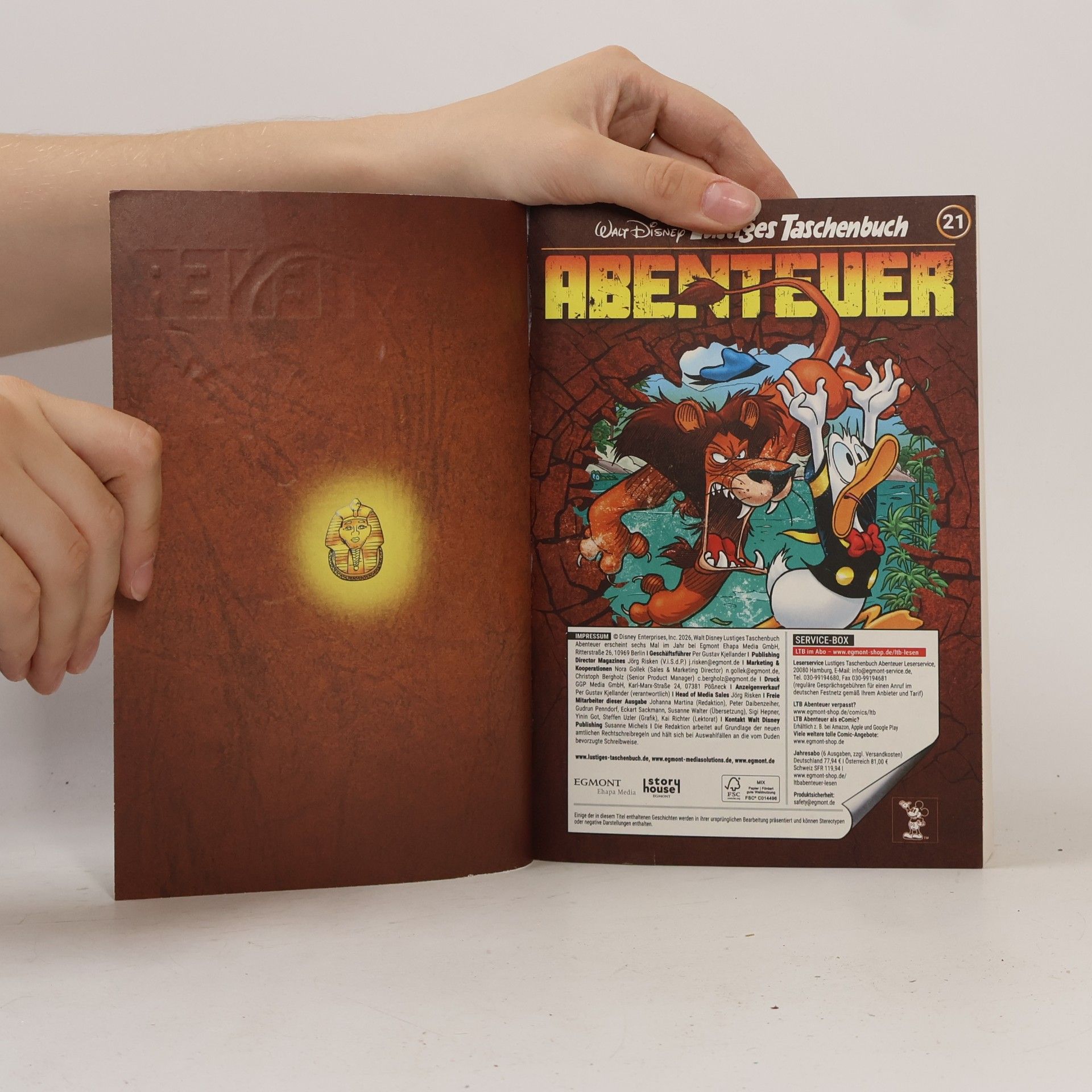 kolektiv Lustiges Taschenbuch Abenteuer 21