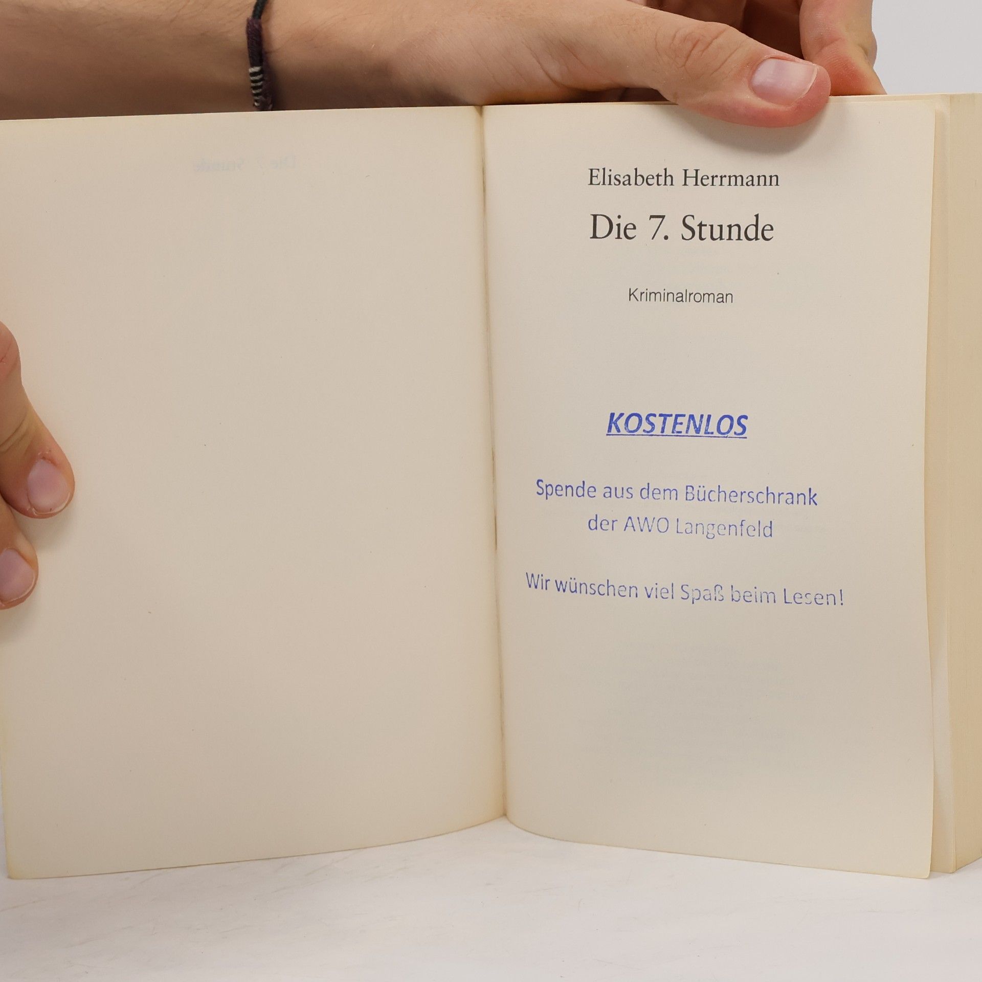 Elisabeth Hermann Die 7. Stunde