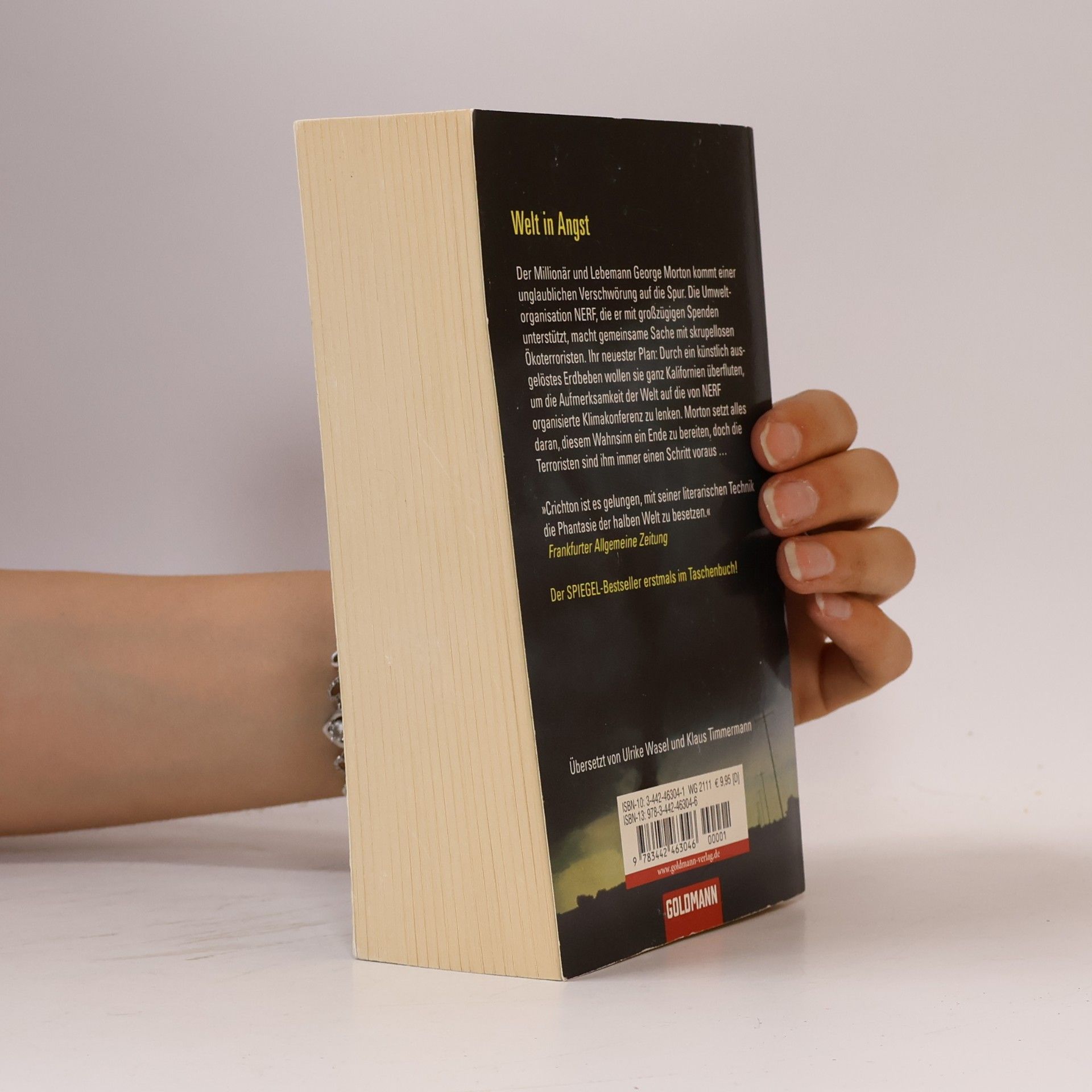 Michael Crichton Welt in Angst