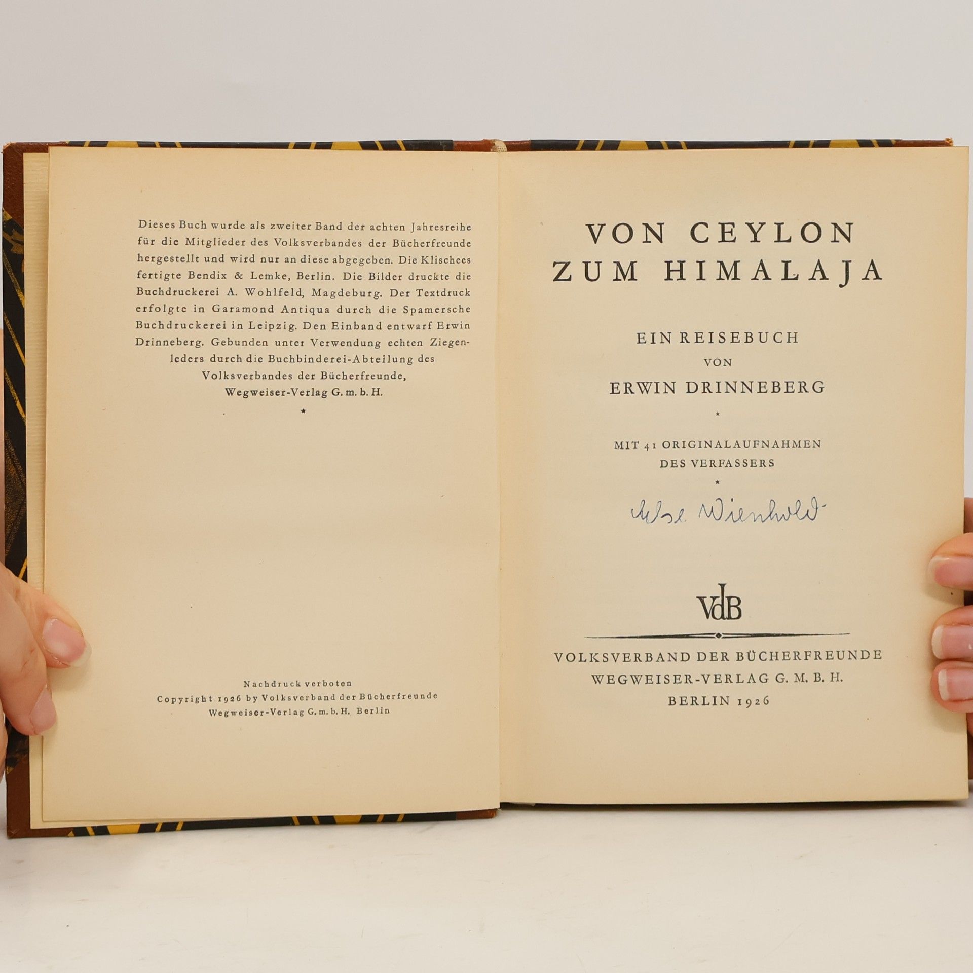 Erwin Drinneberg Von Ceylon zum Himalaja