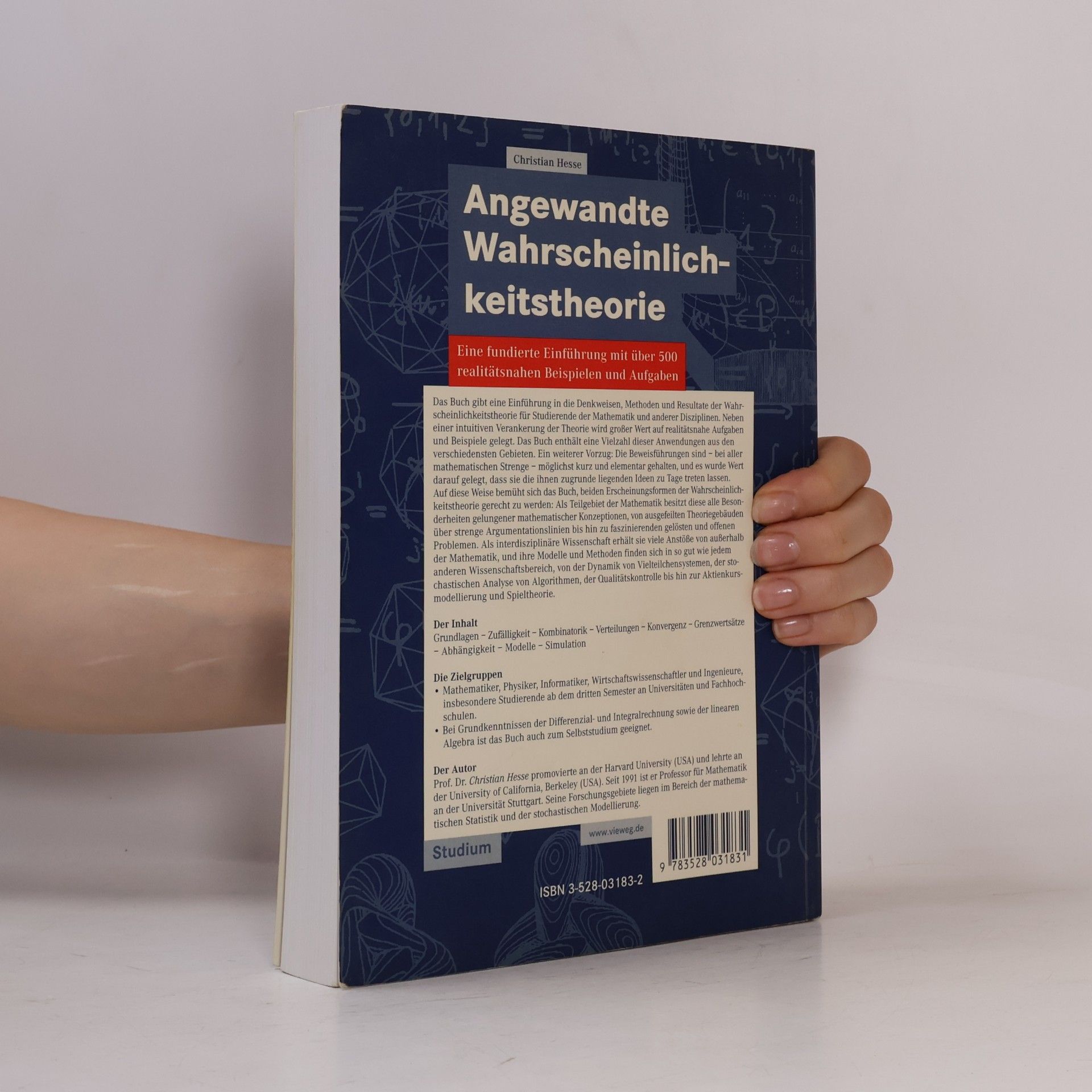 Christian Hesse Angewandte Wahrscheinlichkeitstheorie