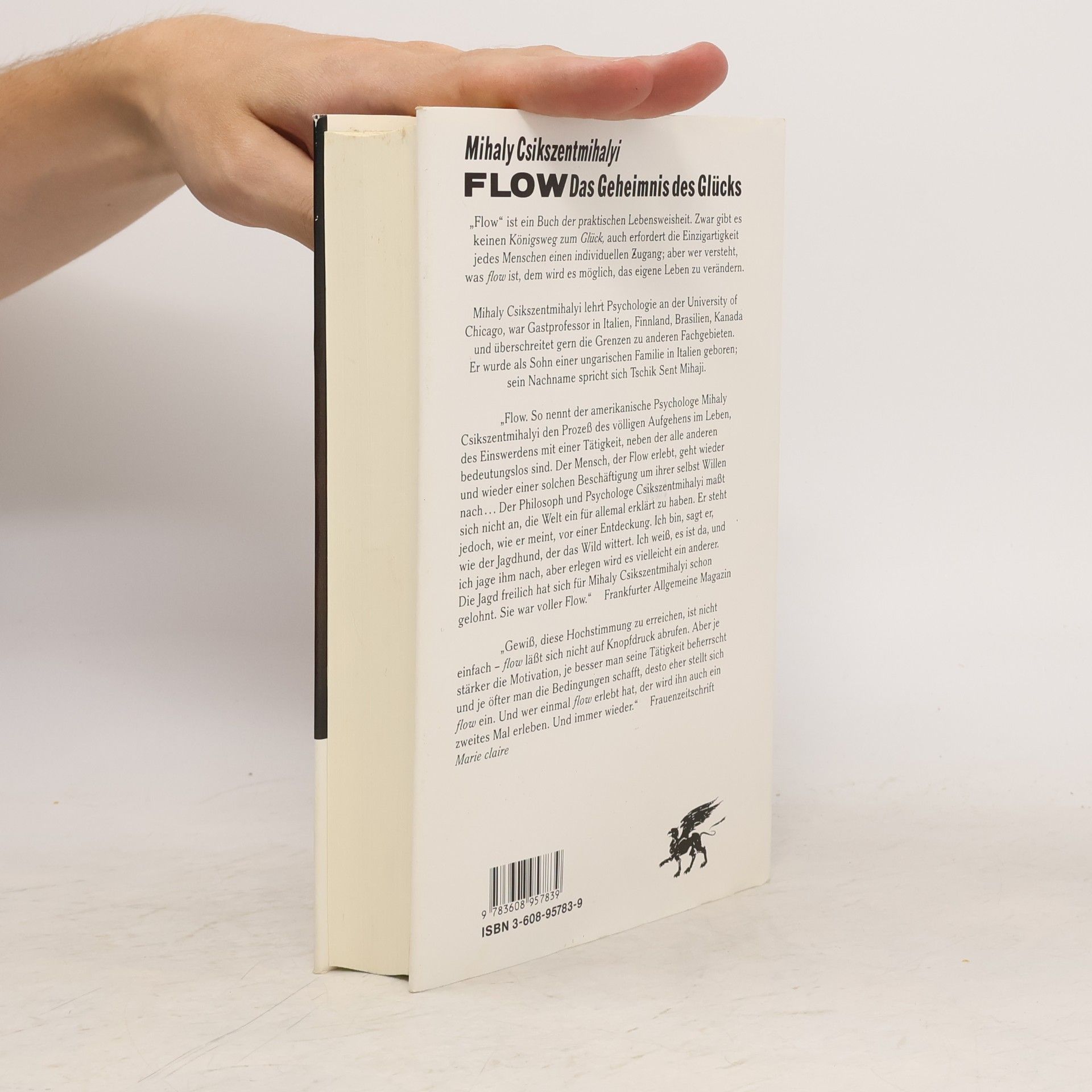 Mihaly Csikszentmihalyi FLOW Das Geheimnis des Glücks