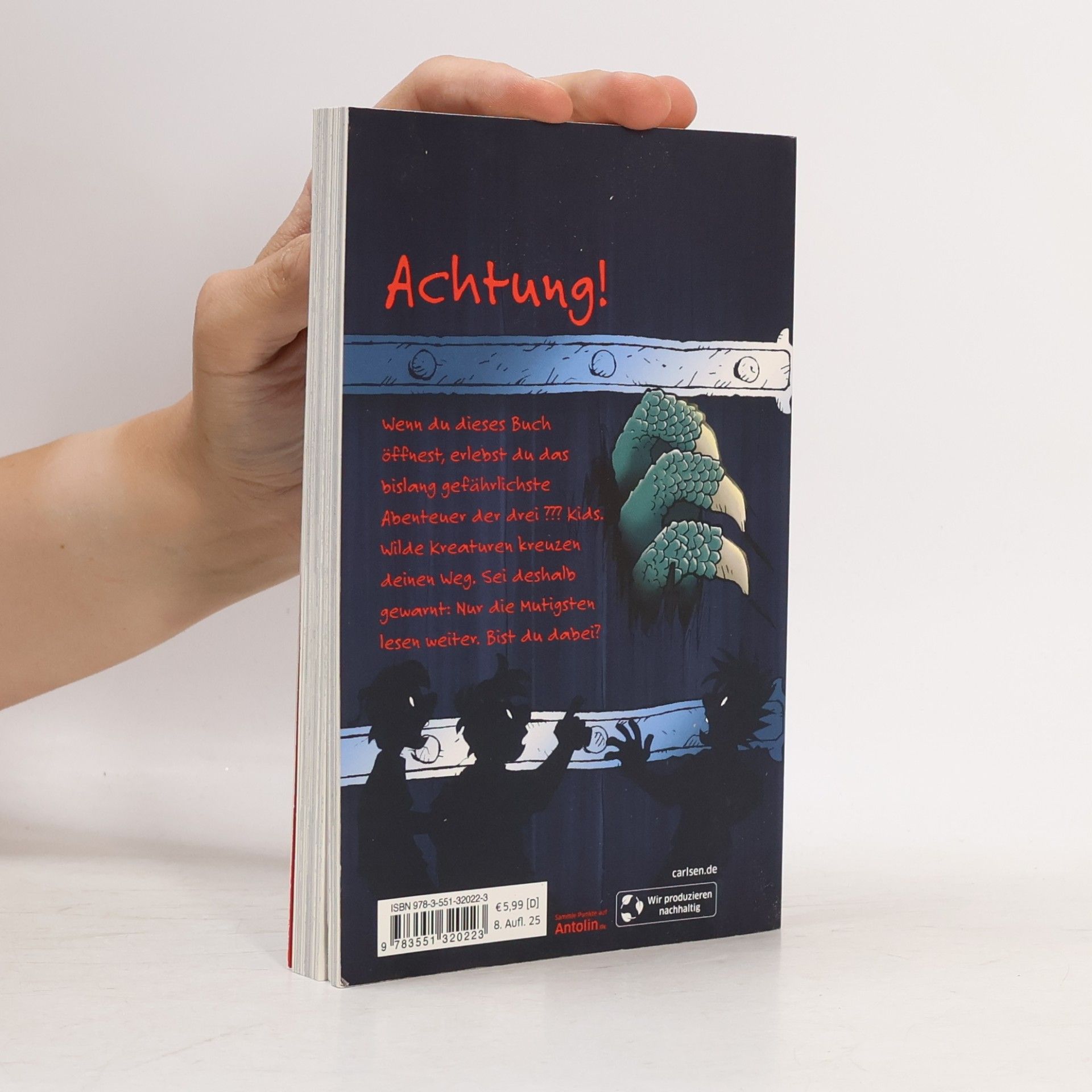 Ulf Blanck Die drei ??? Kids: Das gefährlichste Buch der Welt