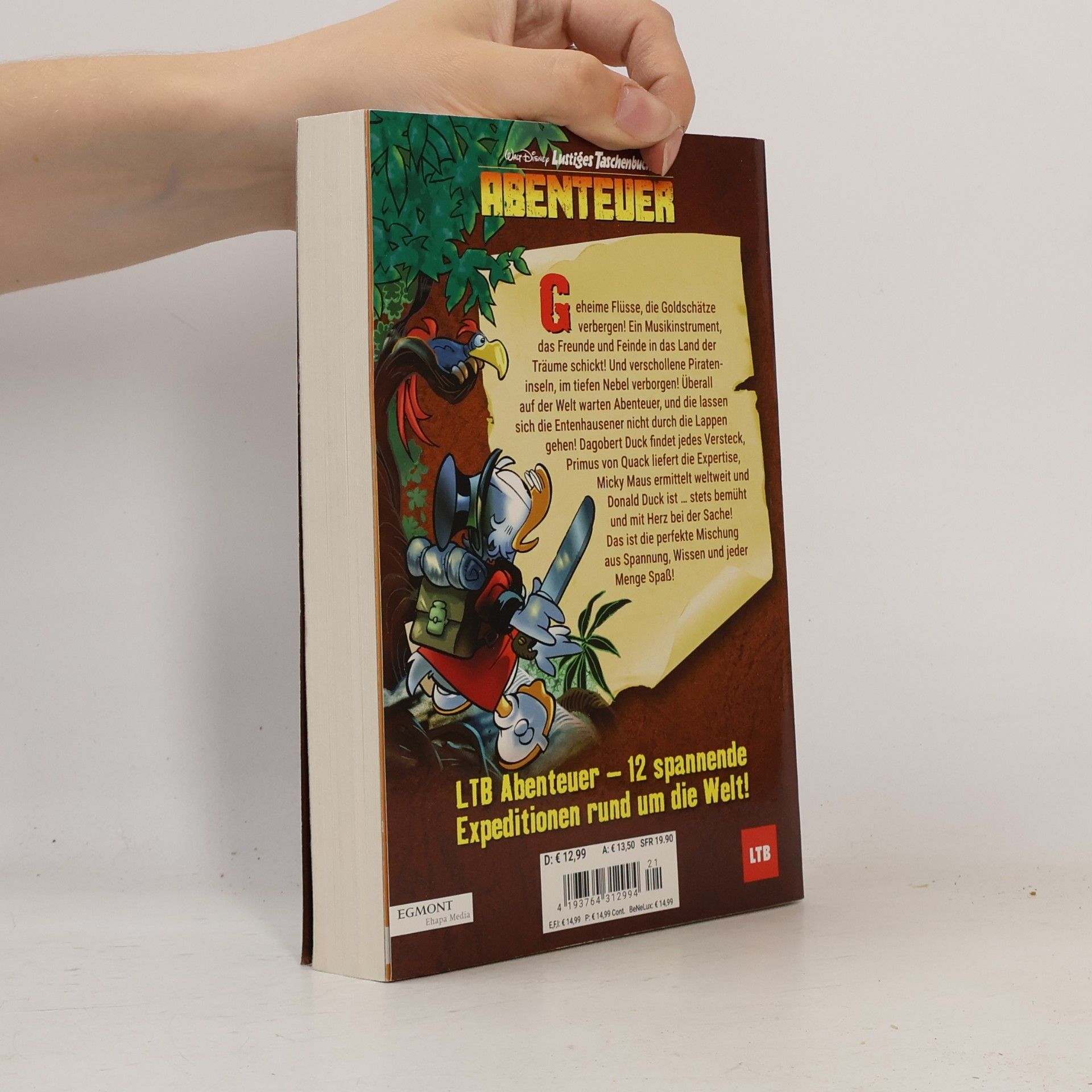 Walt Disney Lustiges Taschenbuch Abenteuer 21: Der goldene Nil
