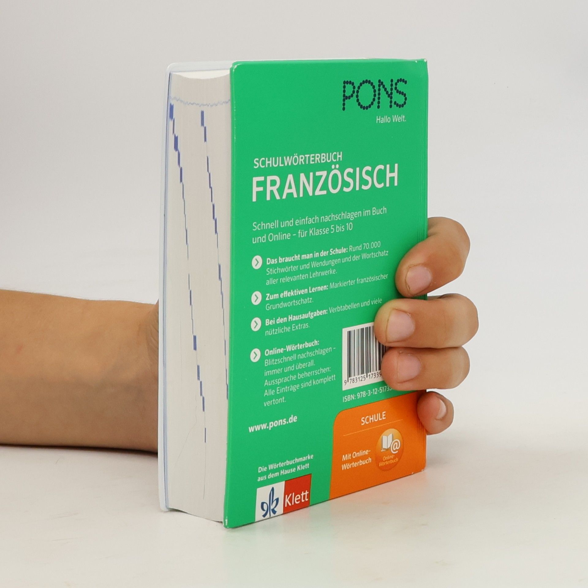 Christiane Wirth PONS Schulwörterbuch Französisch