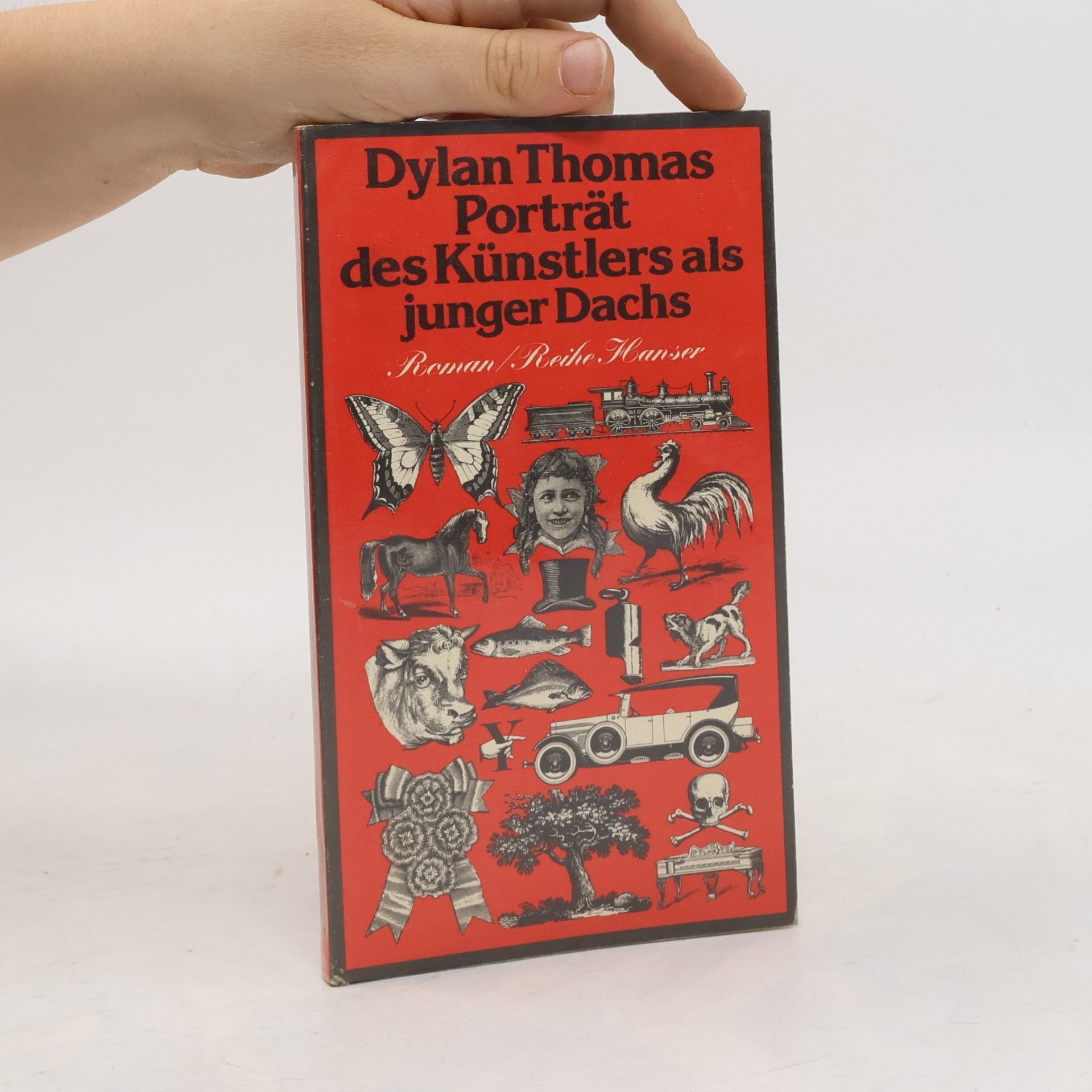 Dylan Thomas Porträt des Künstlers als junger Dachs.