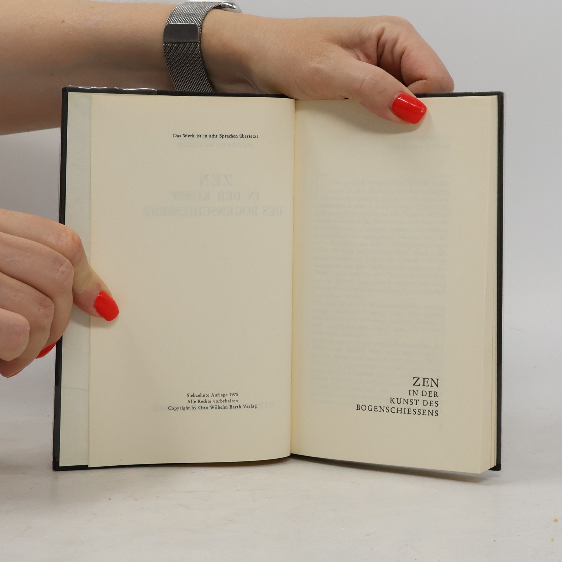 Eugen Herrigel Zen in der Kunst des Bogenschiessens