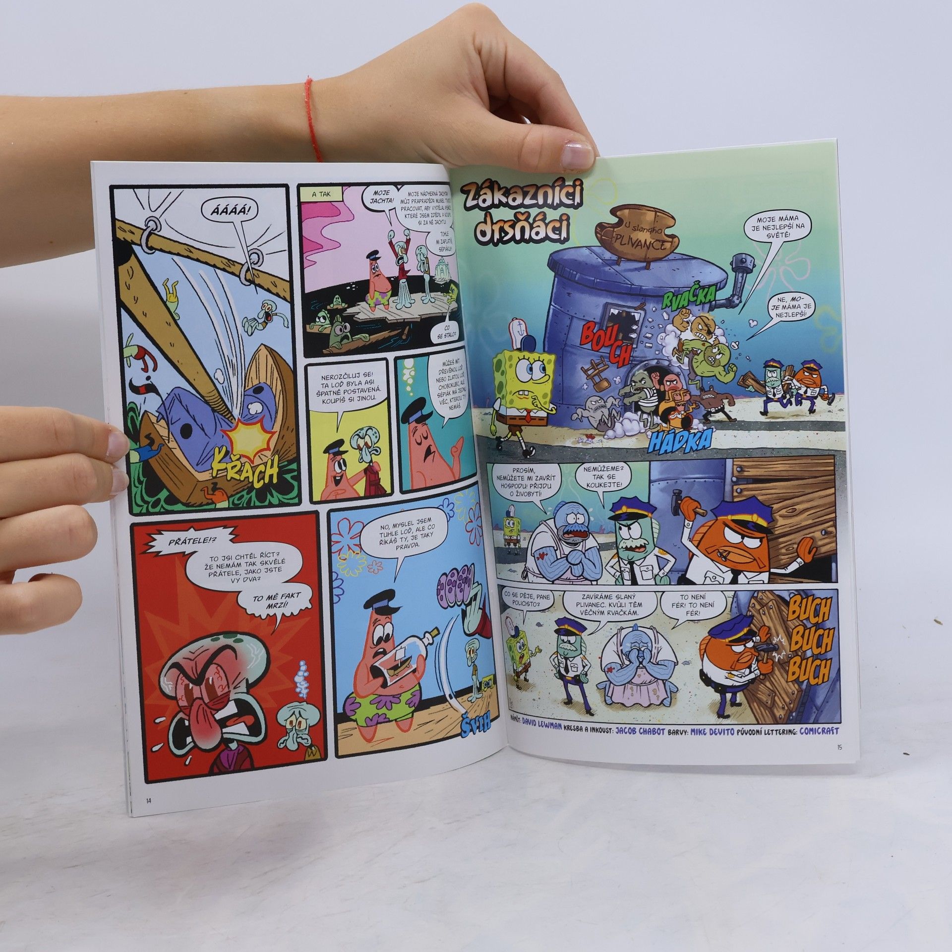AA.VV. SpongeBob komiks 8/2023. Jak vypéct Sépiáka