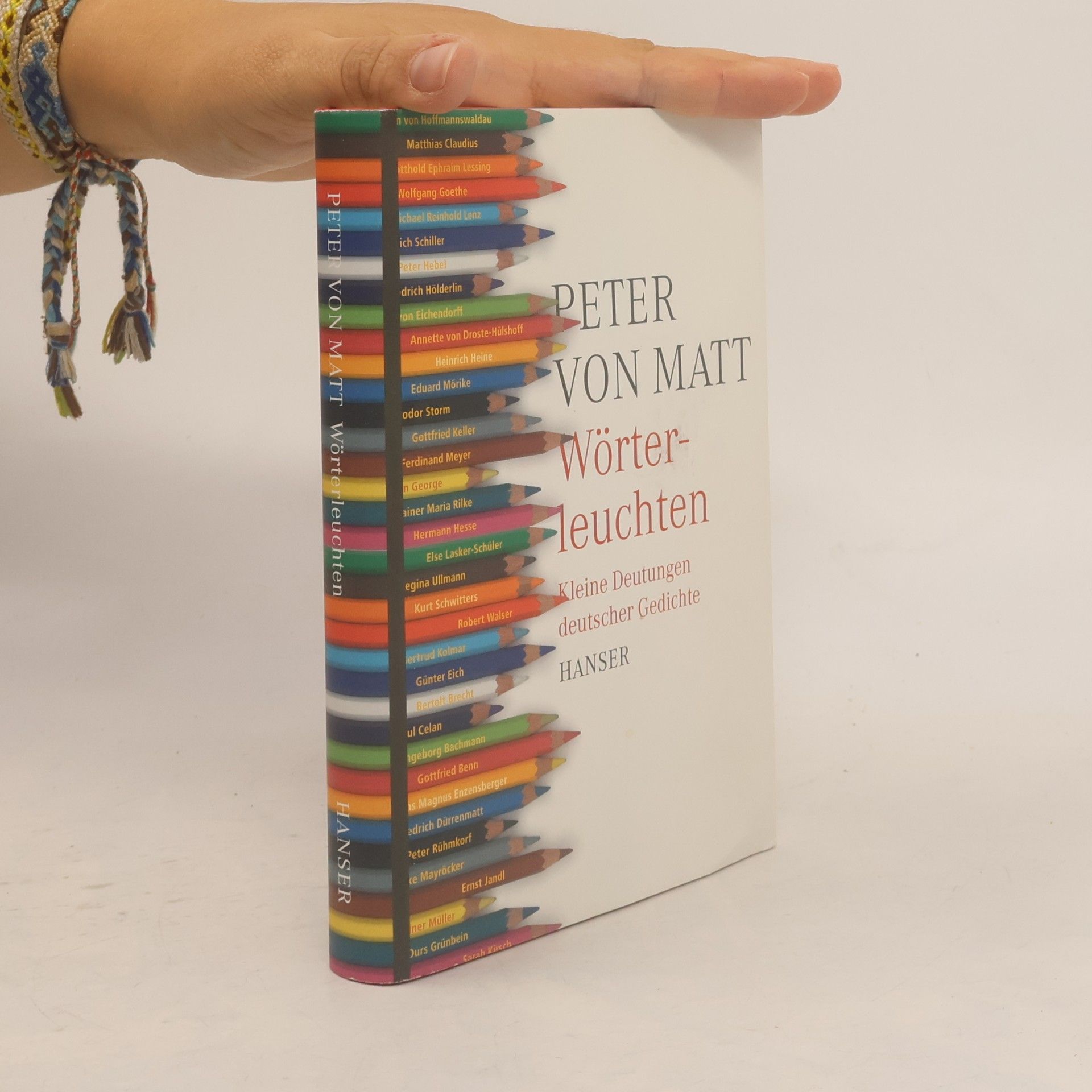 Peter Matt Wörterleuchten