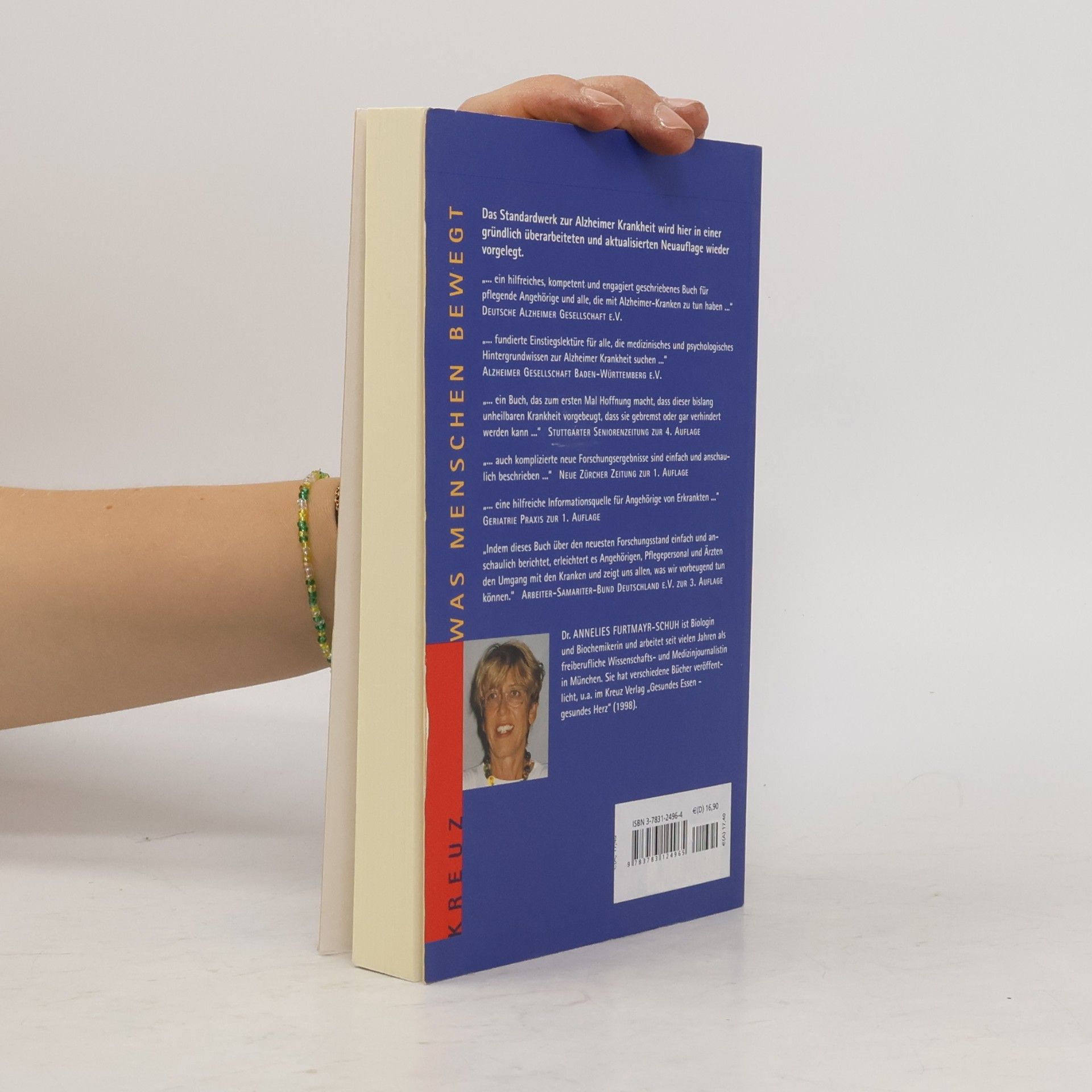 Annelies Furthmayer-Schuh Die Alzheimer Krankheit. Das grosse Vergessen