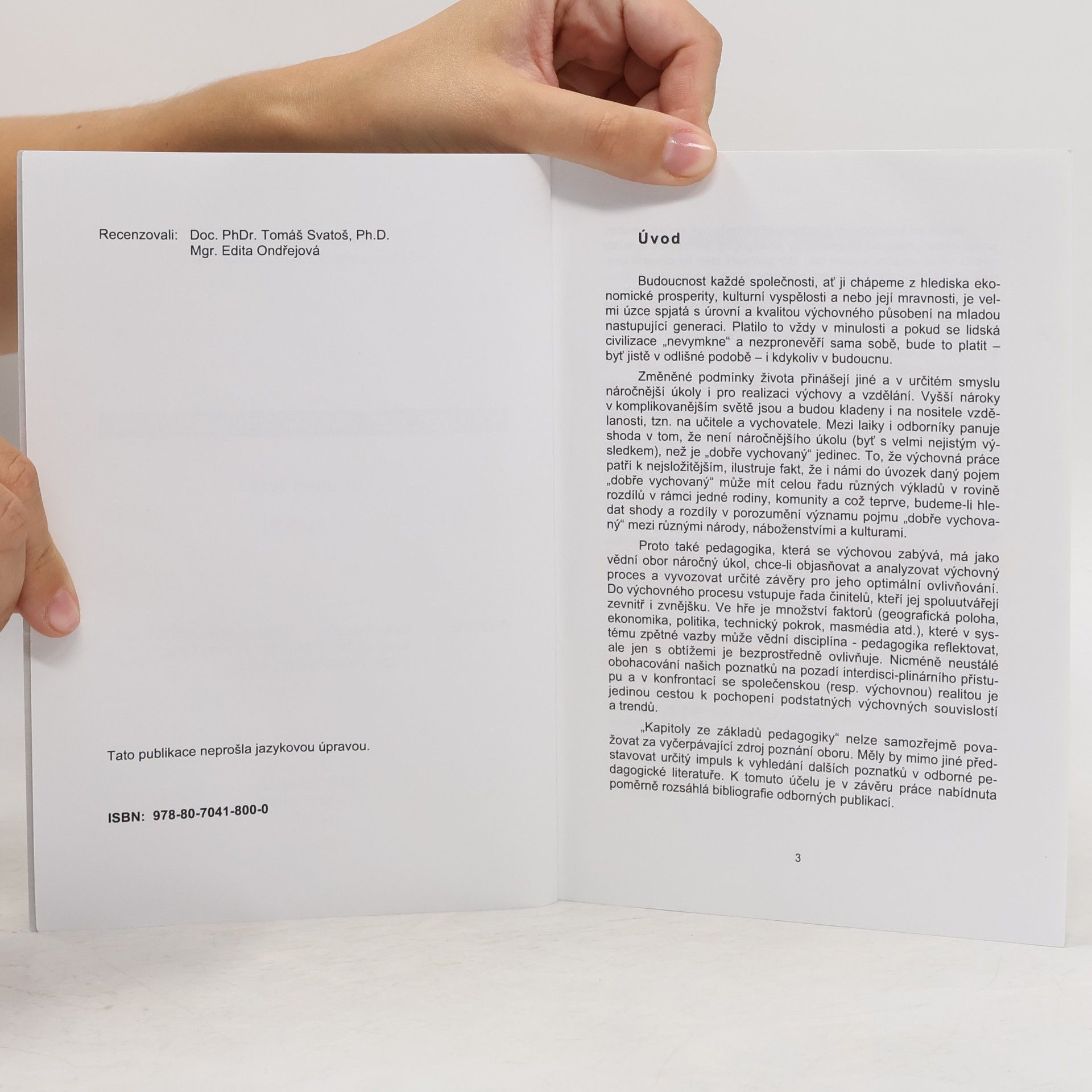 Kamil Janiš Kapitoly ze základů pedagogiky : studijní text