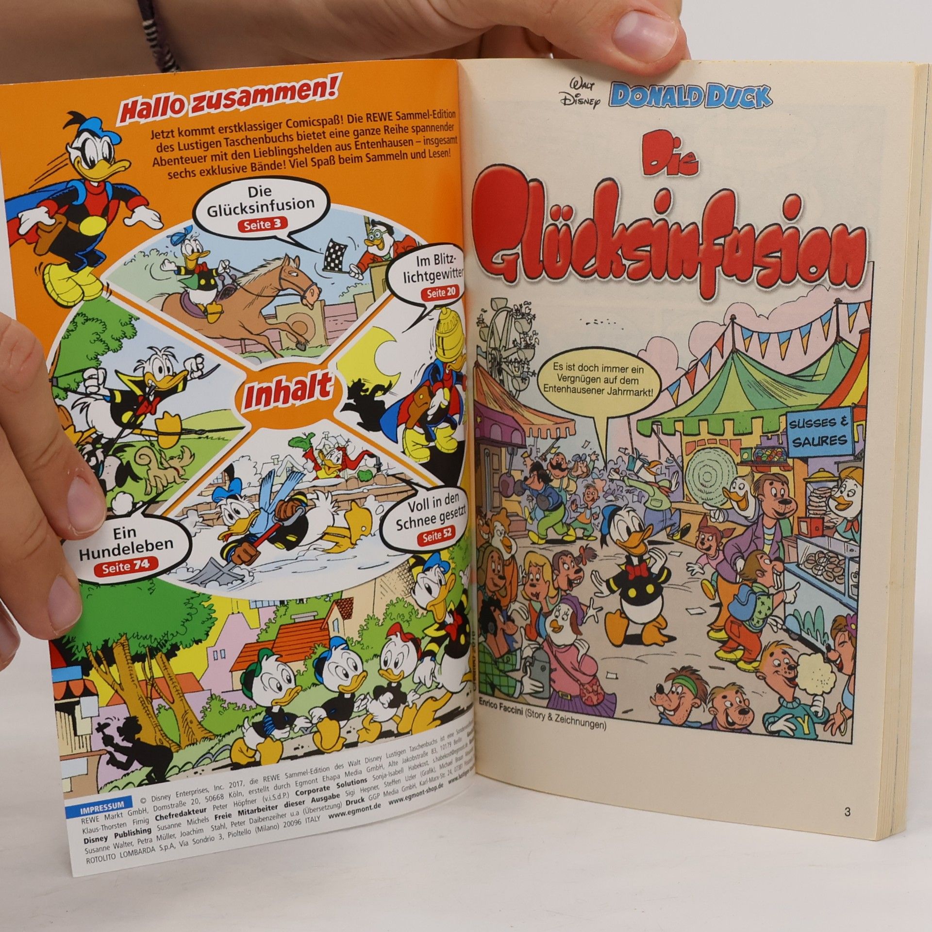Walt Disney Lustiges Taschenbuch. Die Glucksinfusion