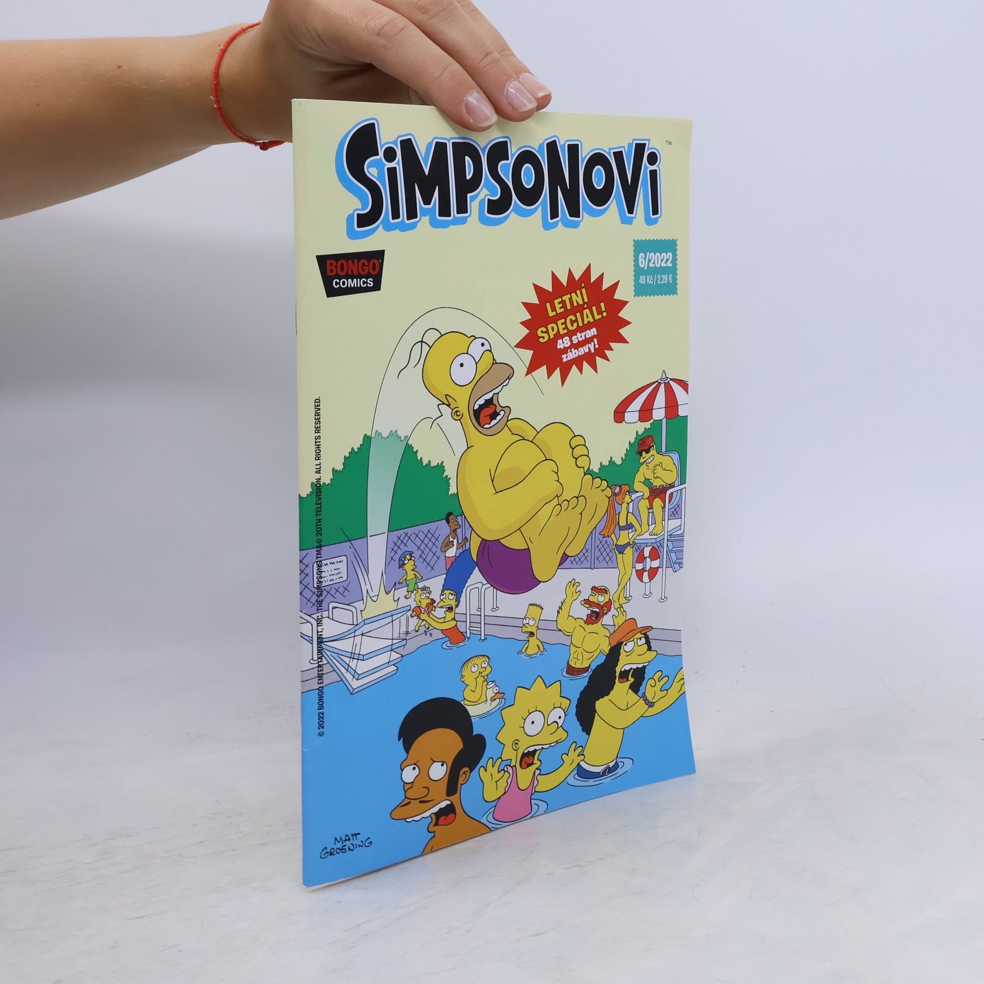 Matt Groening Simpsonovi 6/2022