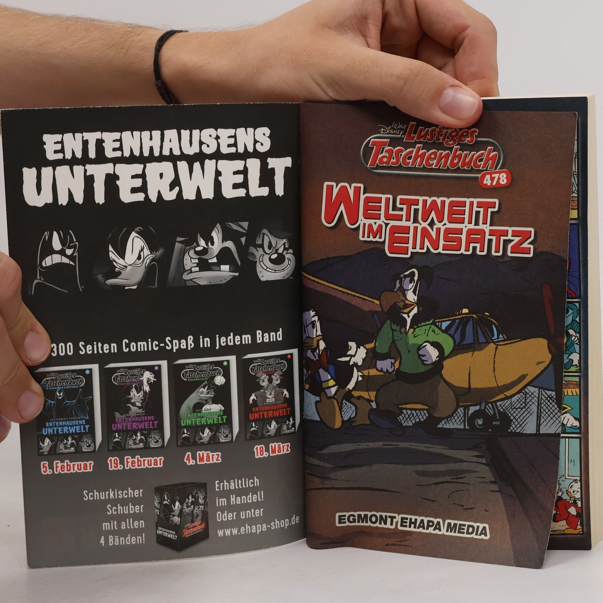 Walt Disney Lustiges Taschenbuch 478. Weltweit im Einsatz