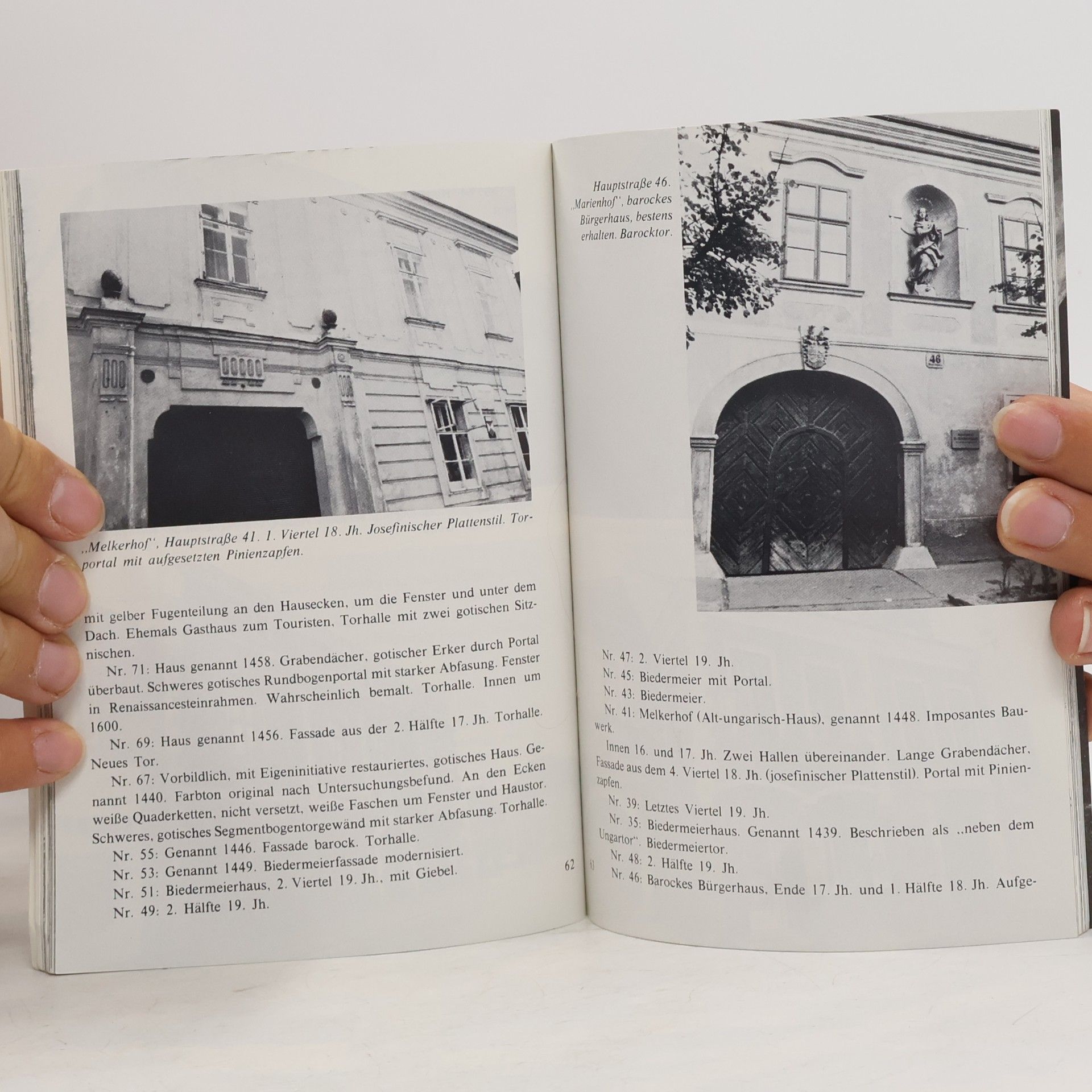 Alfred Weiss Mödling. Rathaus Ortsentwicklung Althäuser/Tore
