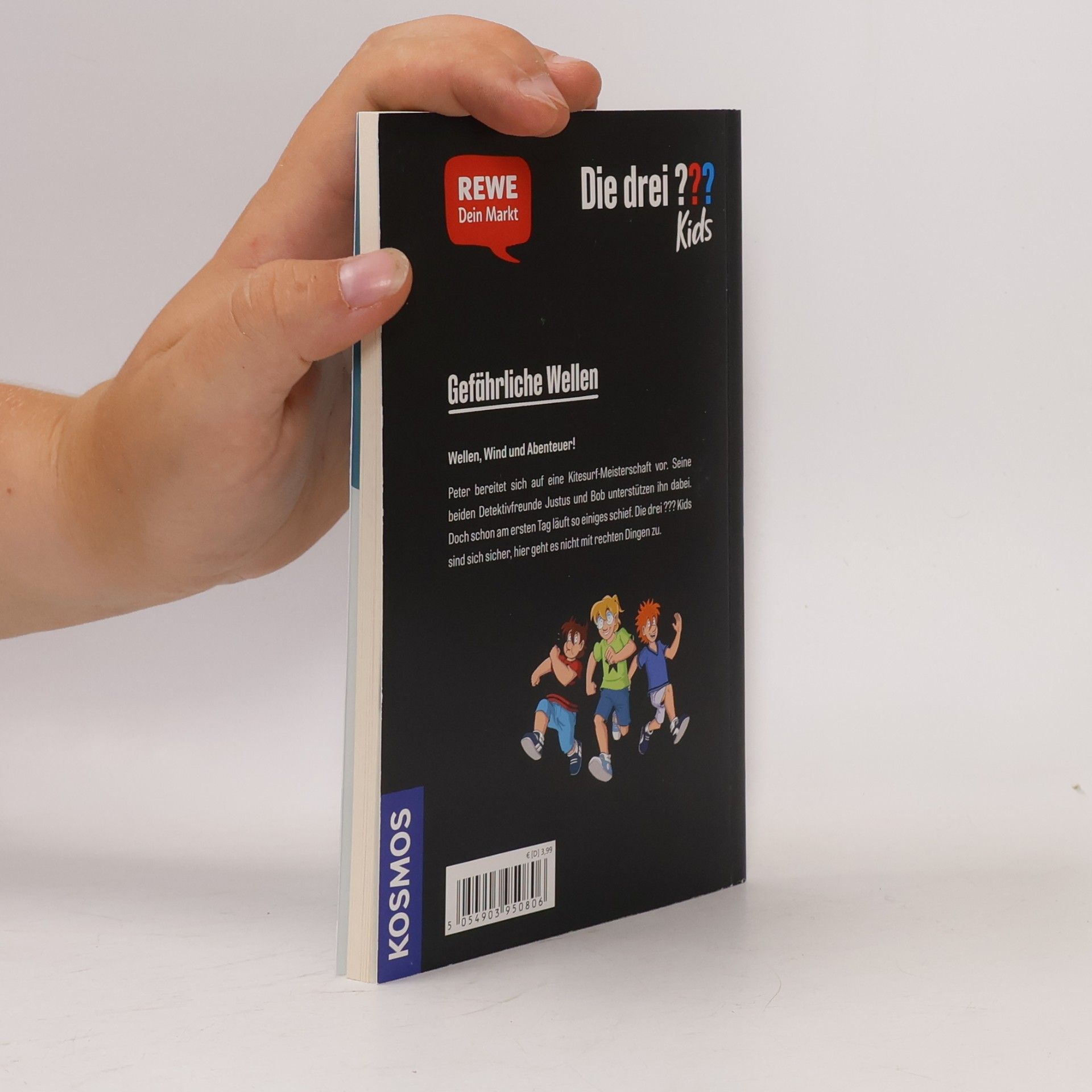Kolektiv autorů Die drei??? Kids. Gefährliche Wellen