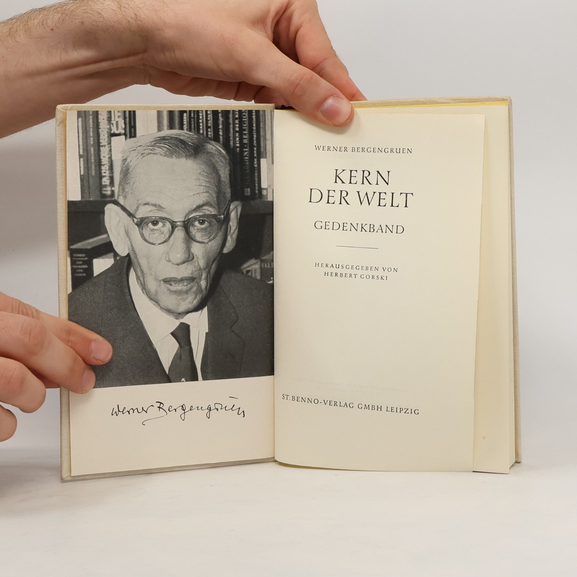 Werner Bergengruen Kern der Welt