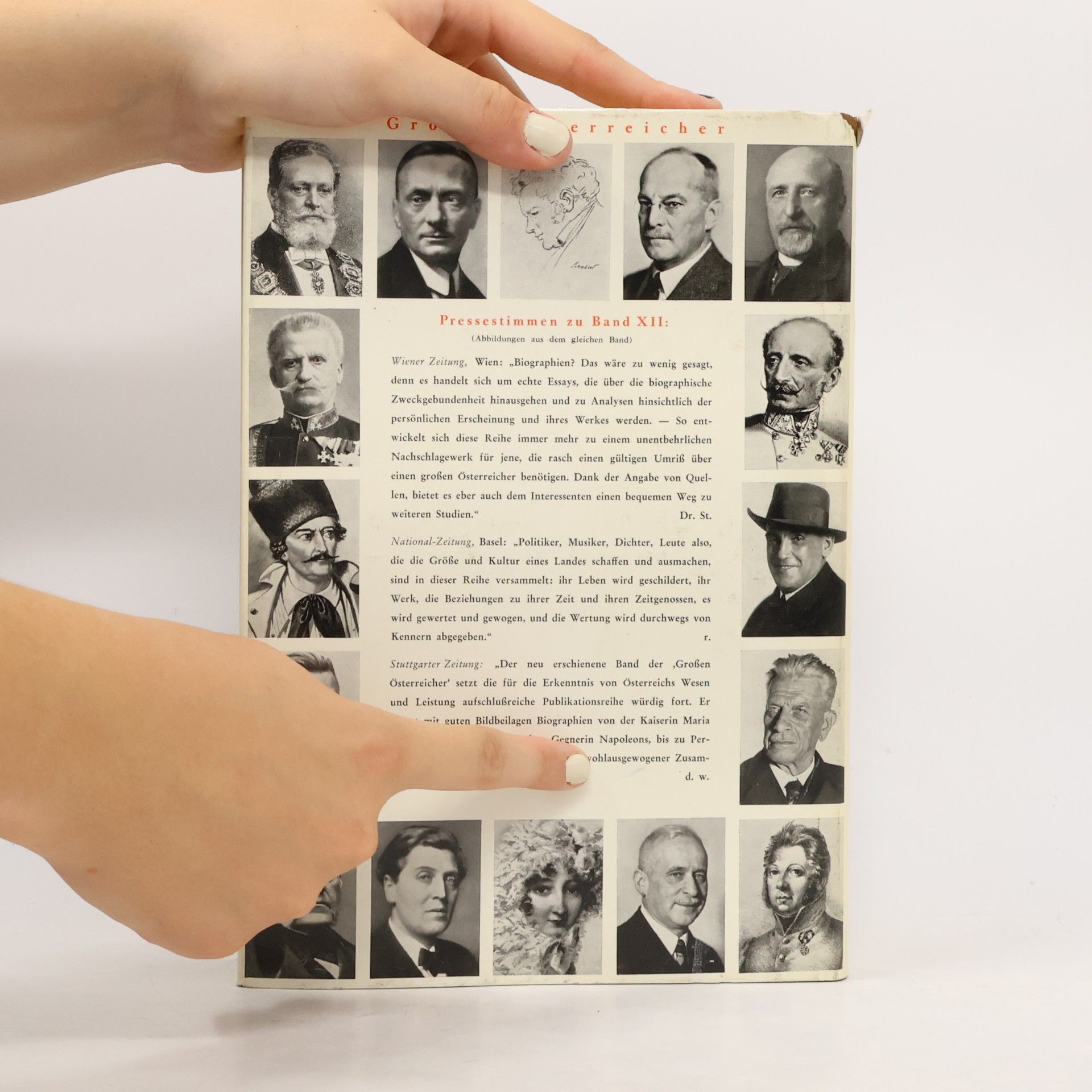 Various authors Grosse Österreicher. Neue Österreichische Biographie ab 1815. Band XIII