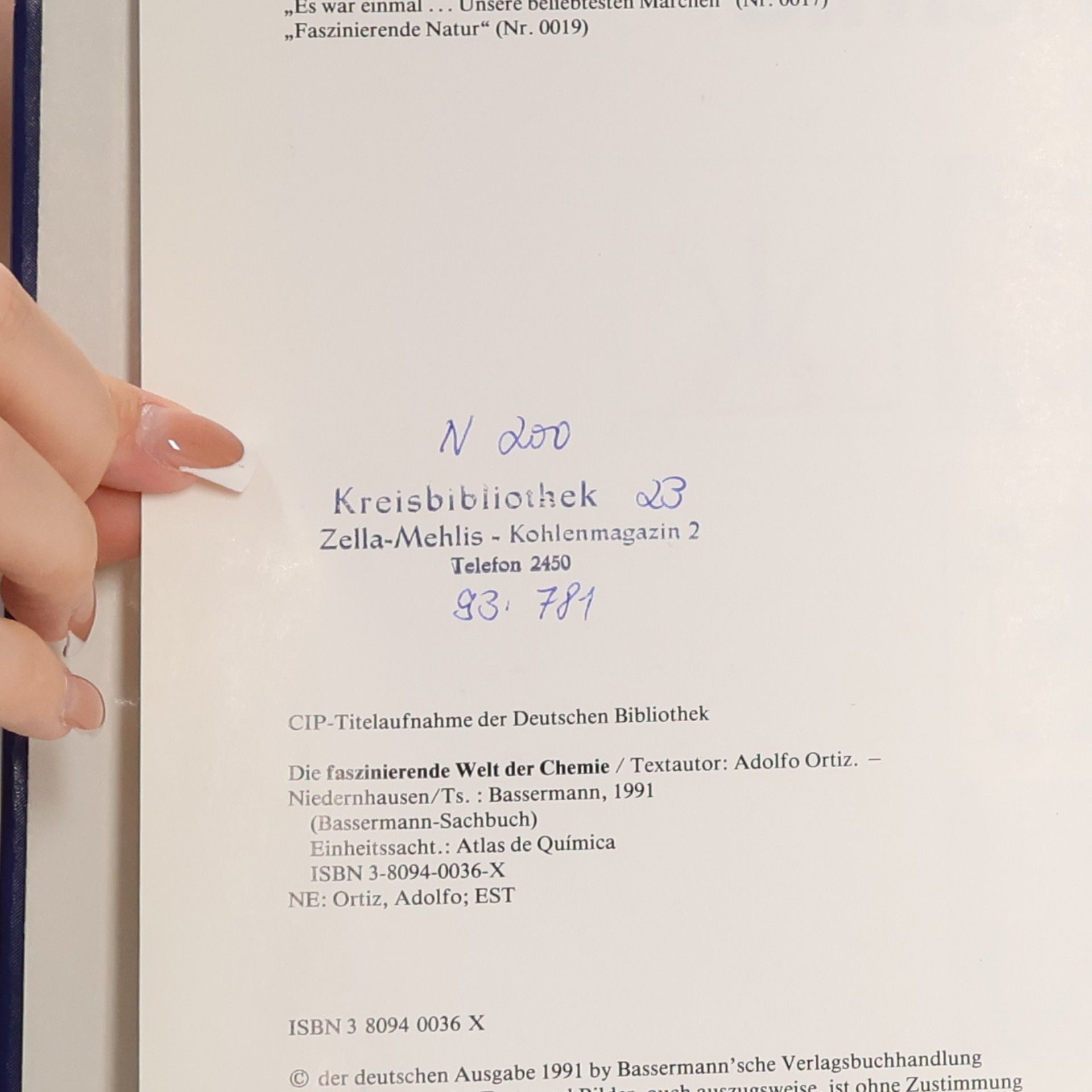 Edwin Pohl Die faszinierende Welt der Chemie
