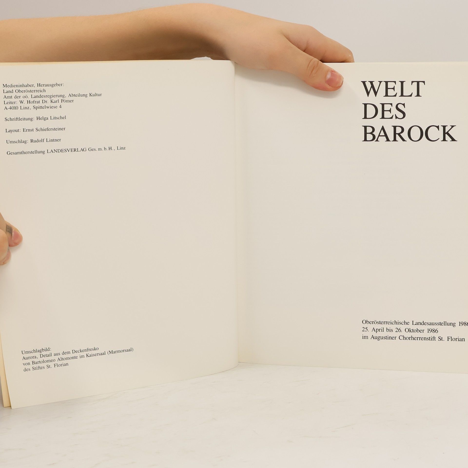 Helga Litschel Welt des Barock. Katalog