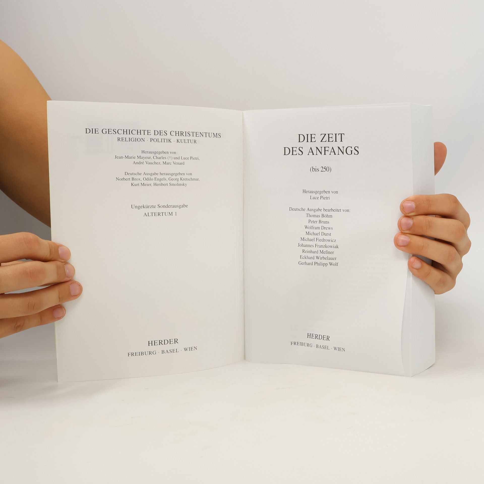 Autorenkollektiv Die Geschichte des Christentums 1-3