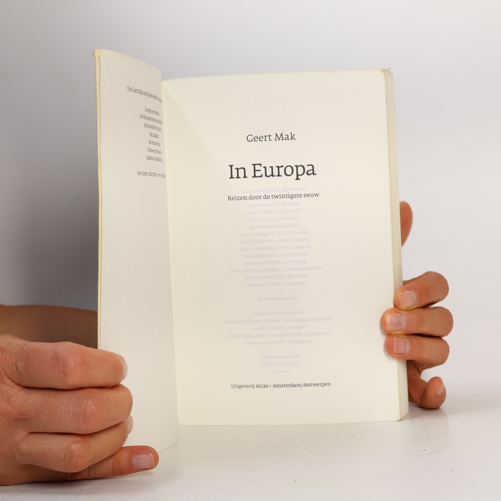 Geert Mak In Europa