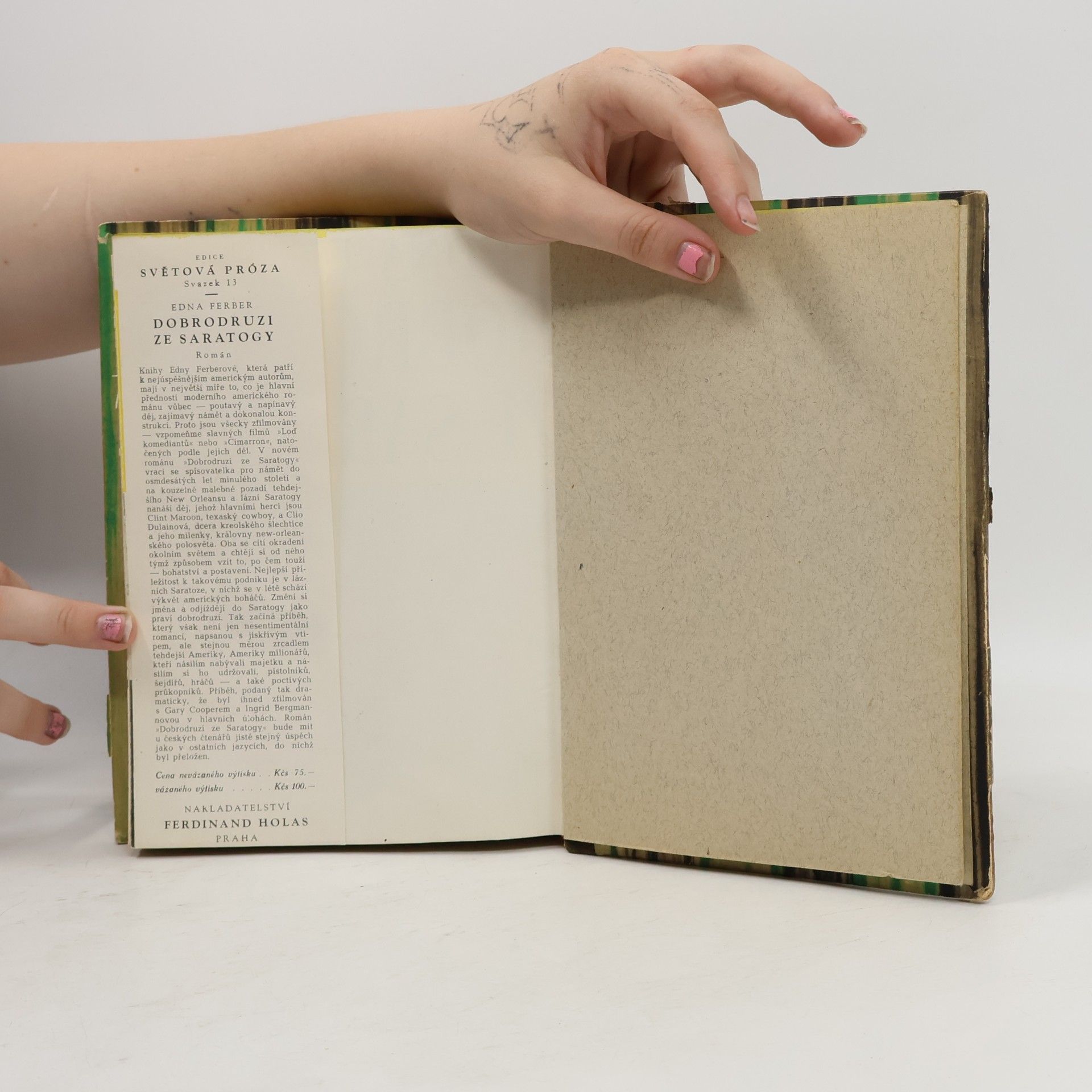 Edna Ferber Dobrodruzi ze Saratogy