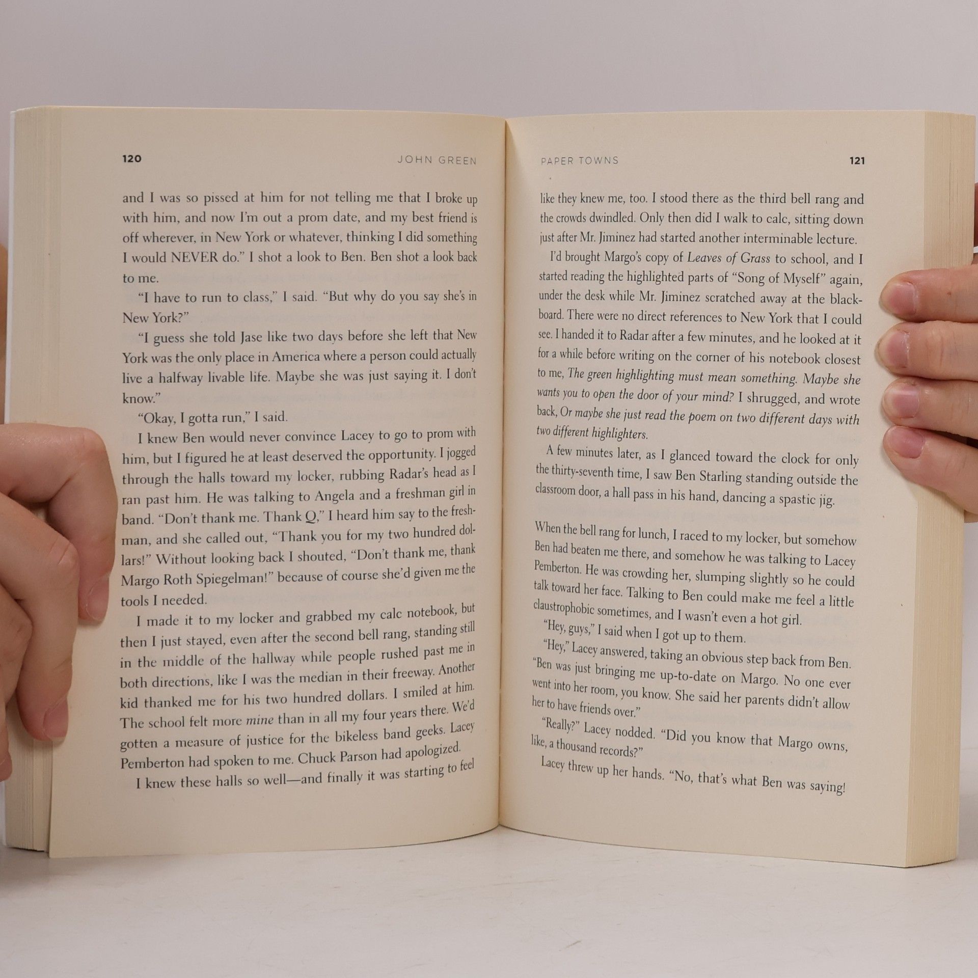 John Green Paper Towns